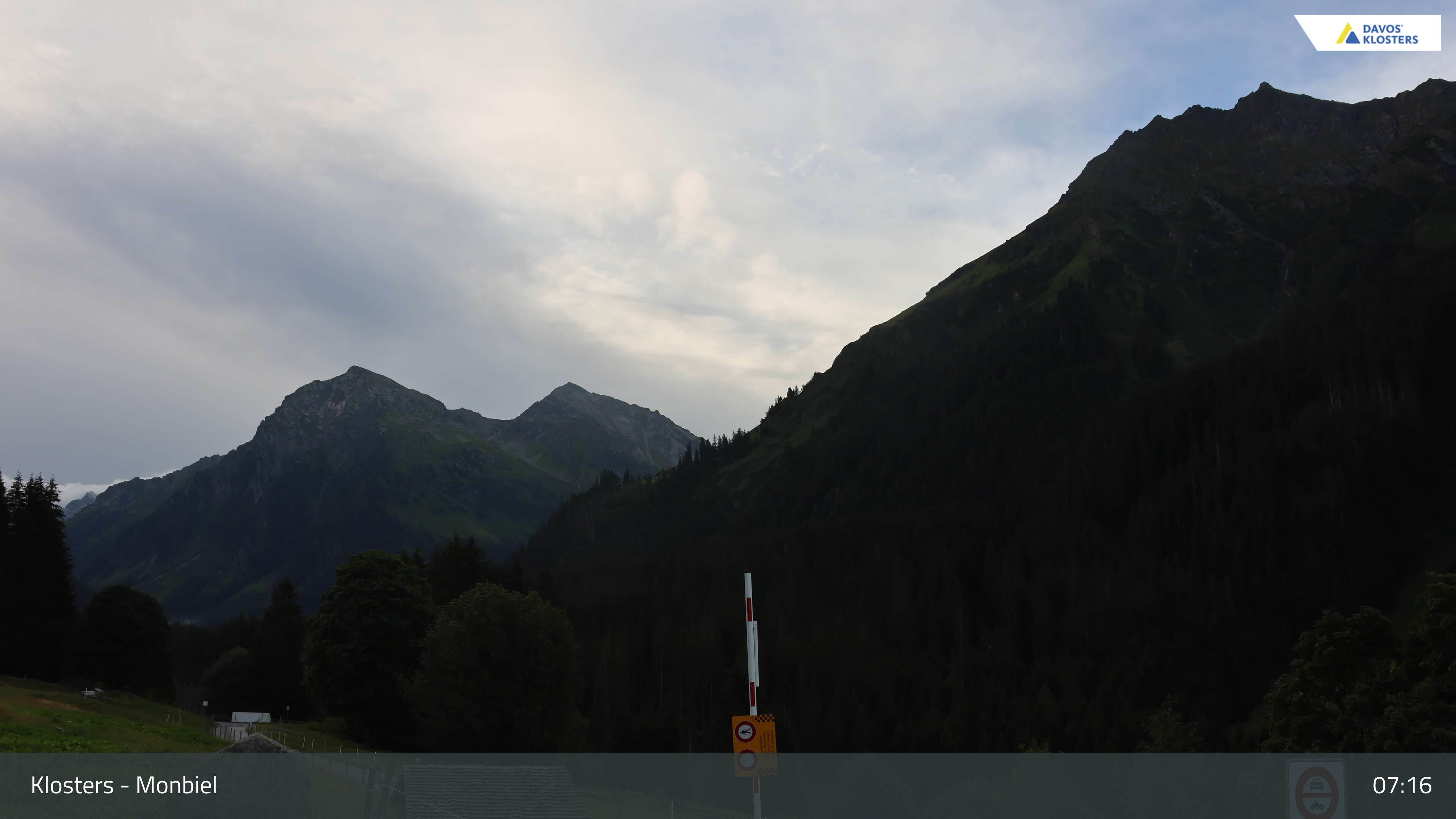 Klosters Dorf: Klosters - Monbiel Parkplatz