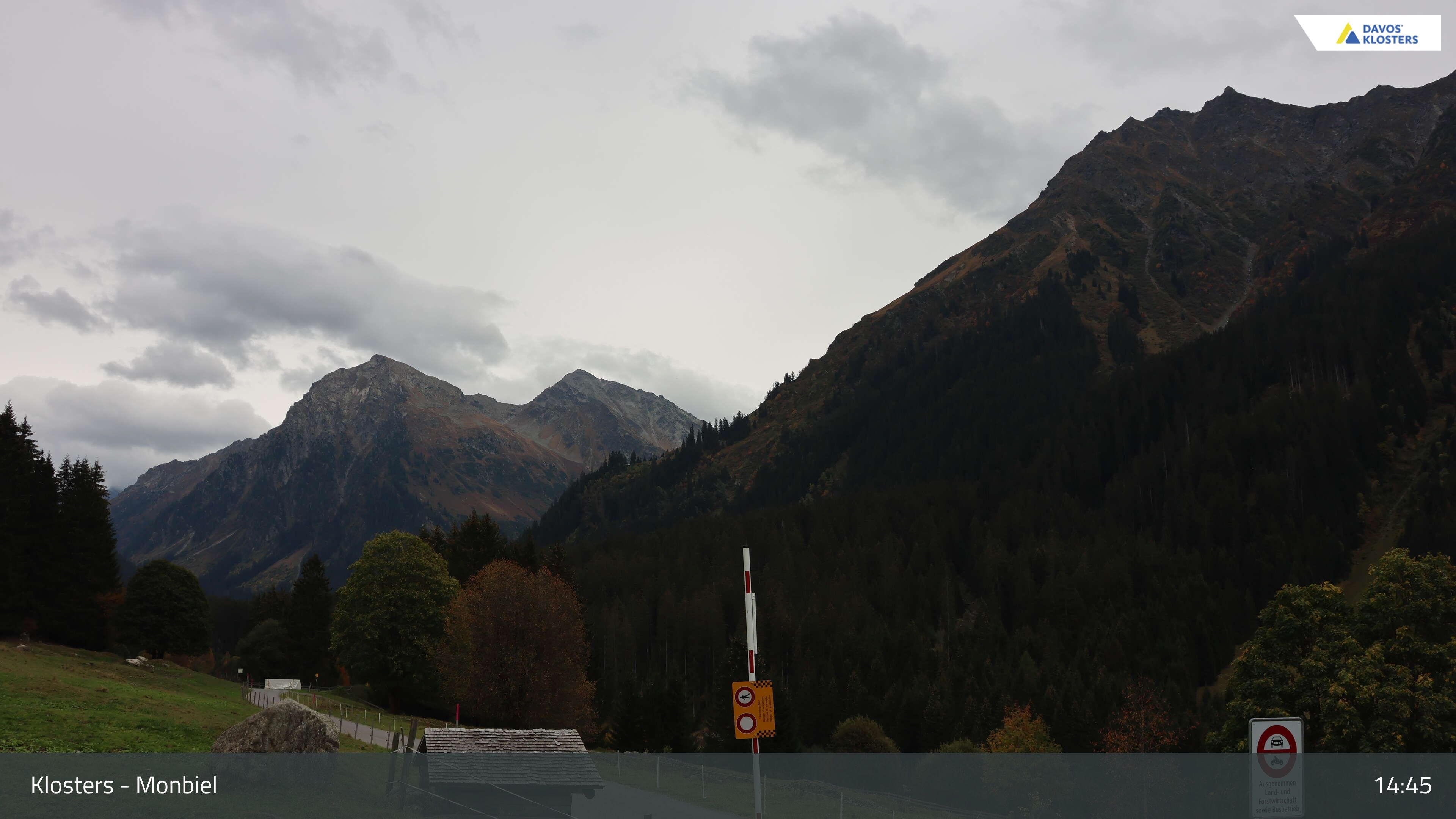 Klosters Dorf: Klosters - Monbiel Parkplatz