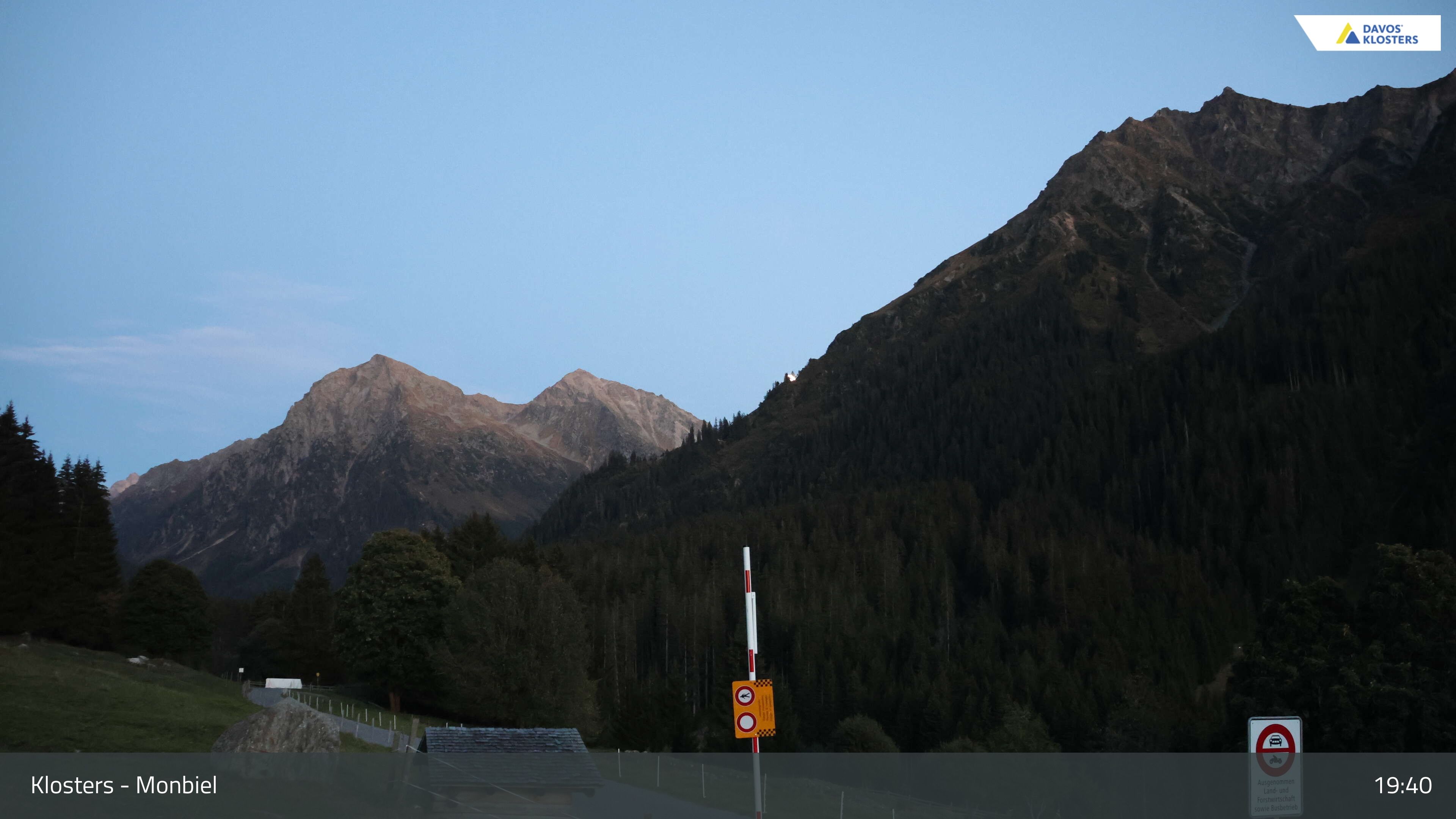 Klosters Dorf: Klosters - Monbiel Parkplatz