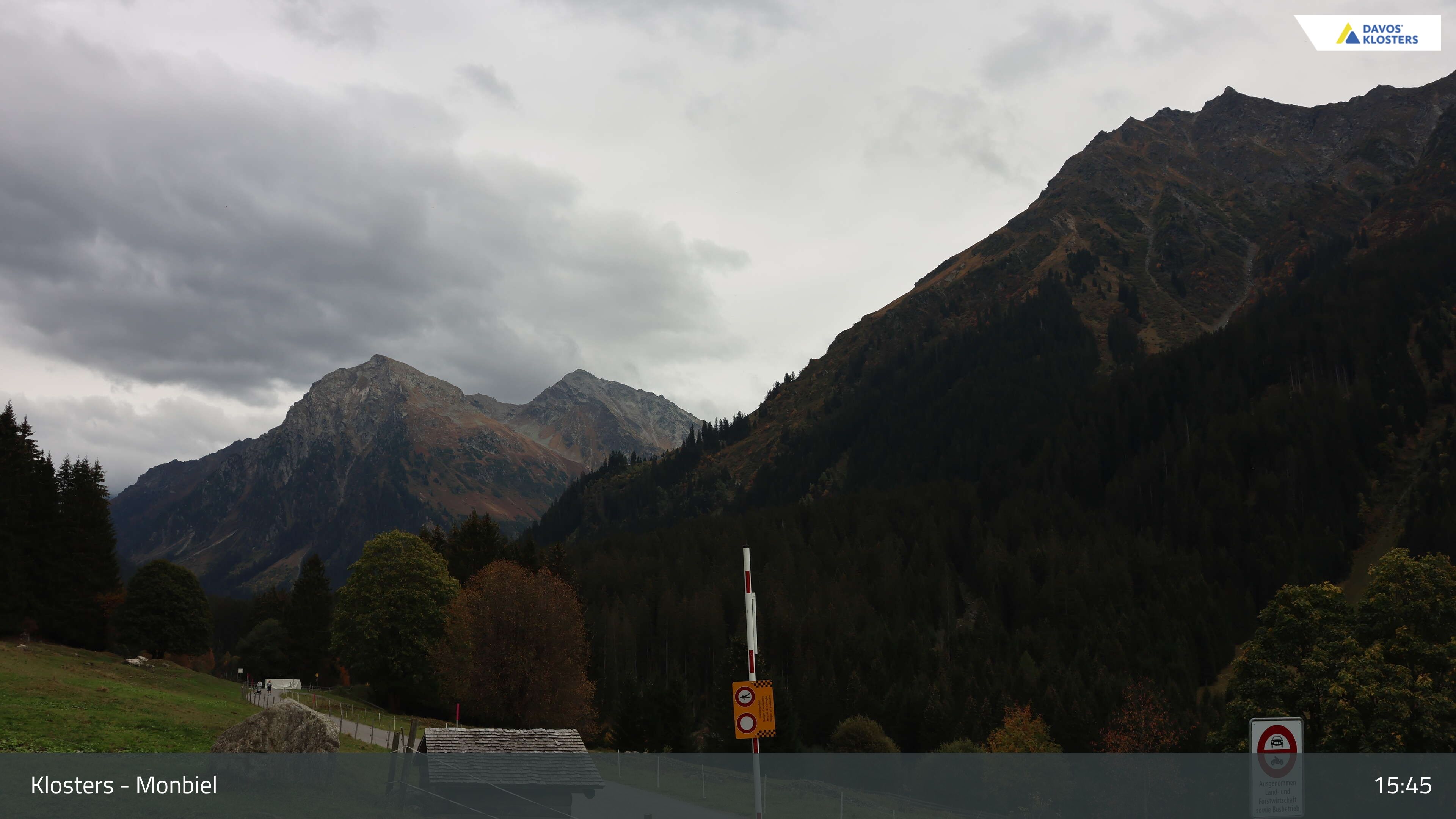 Klosters Dorf: Klosters - Monbiel Parkplatz