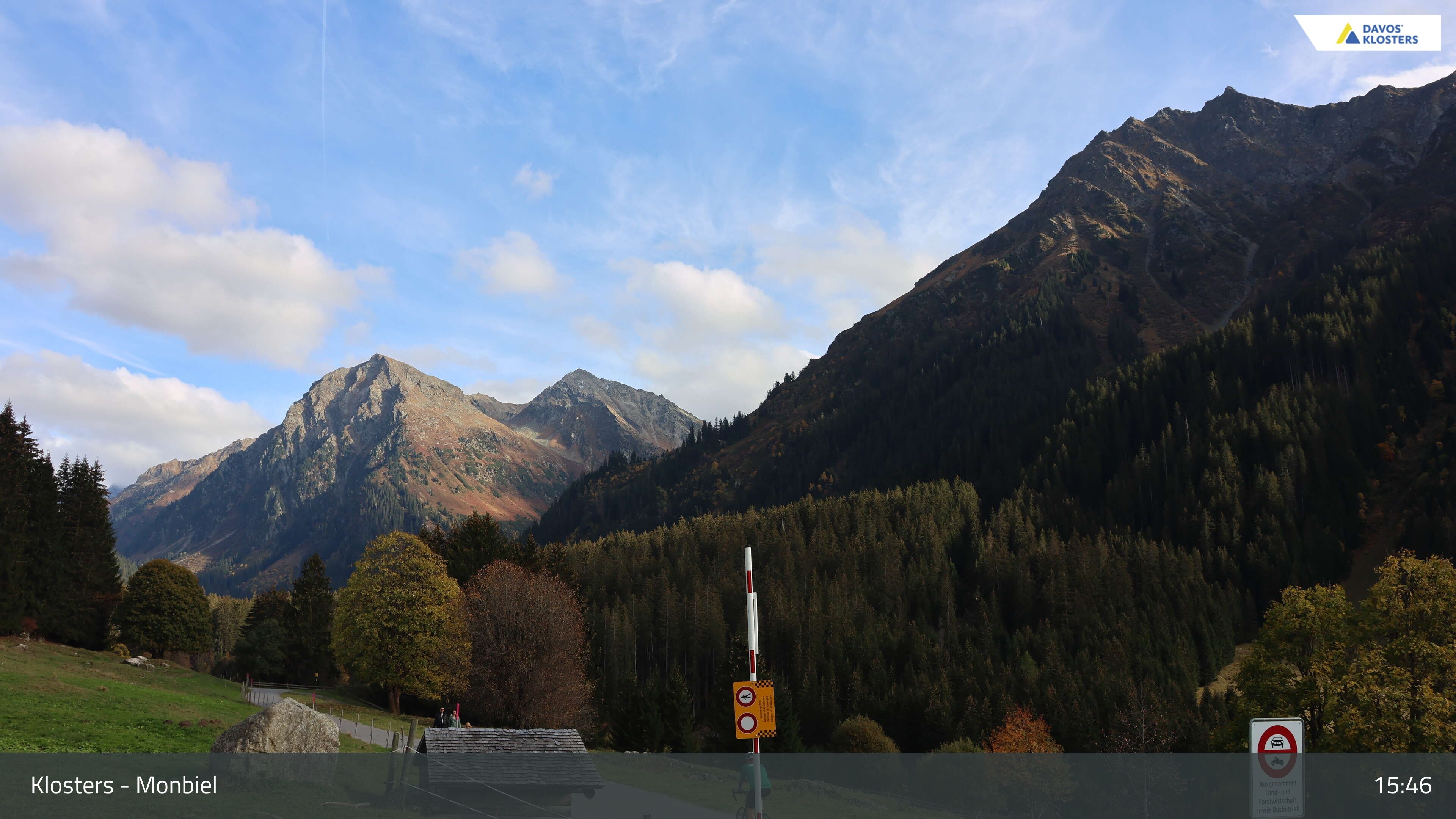 Klosters Dorf: Klosters - Monbiel Parkplatz