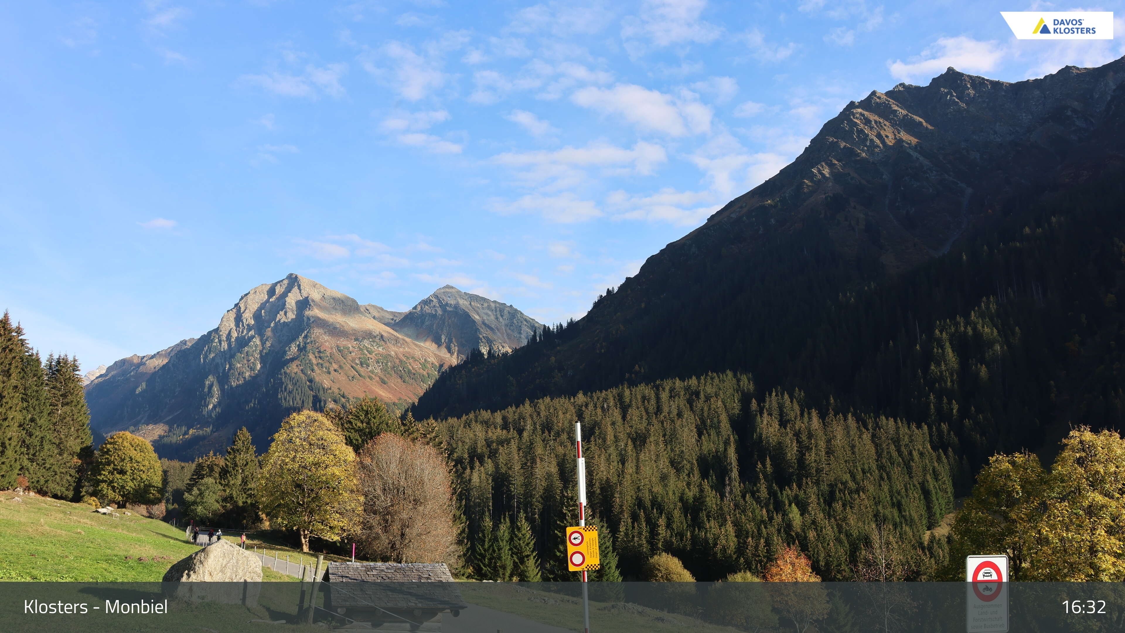 Klosters Dorf: Klosters - Monbiel Parkplatz