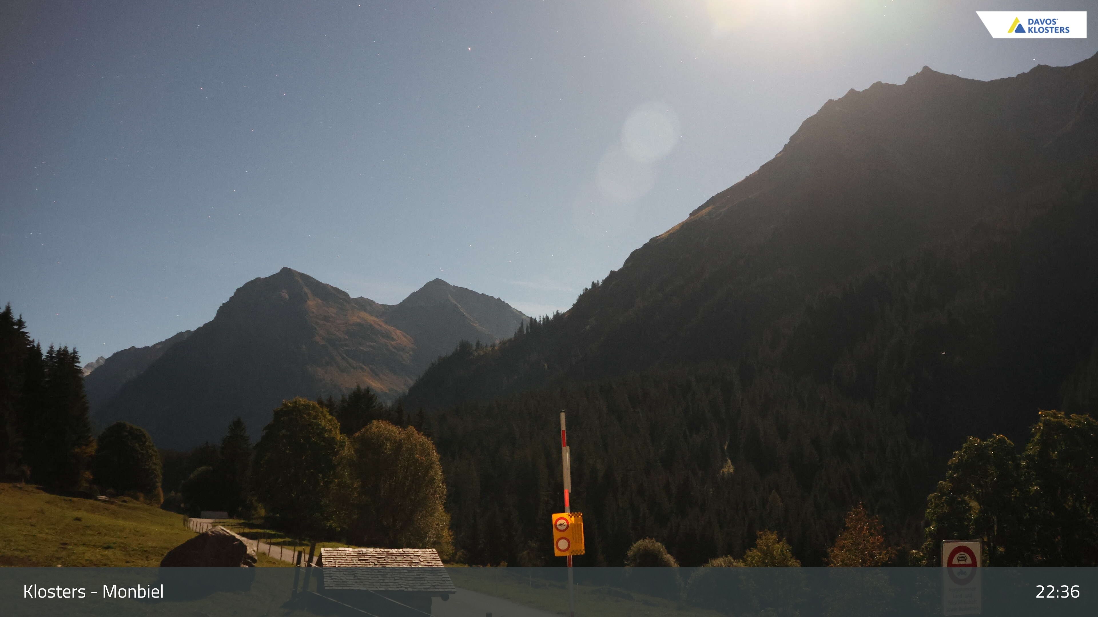 Klosters Dorf: Klosters - Monbiel Parkplatz