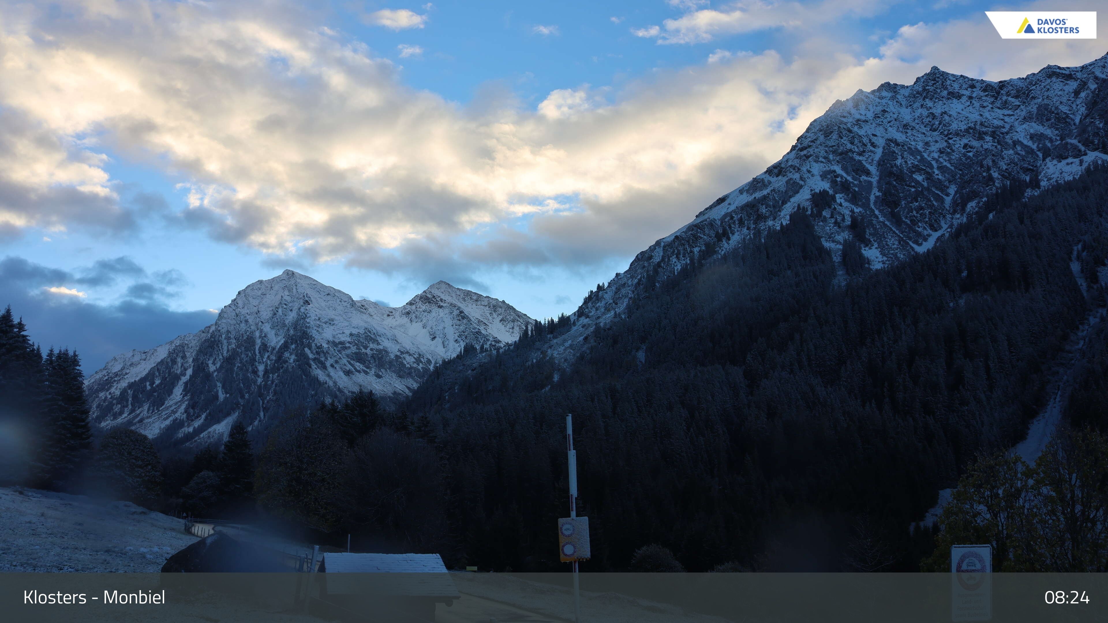 Klosters Dorf: Klosters - Monbiel Parkplatz