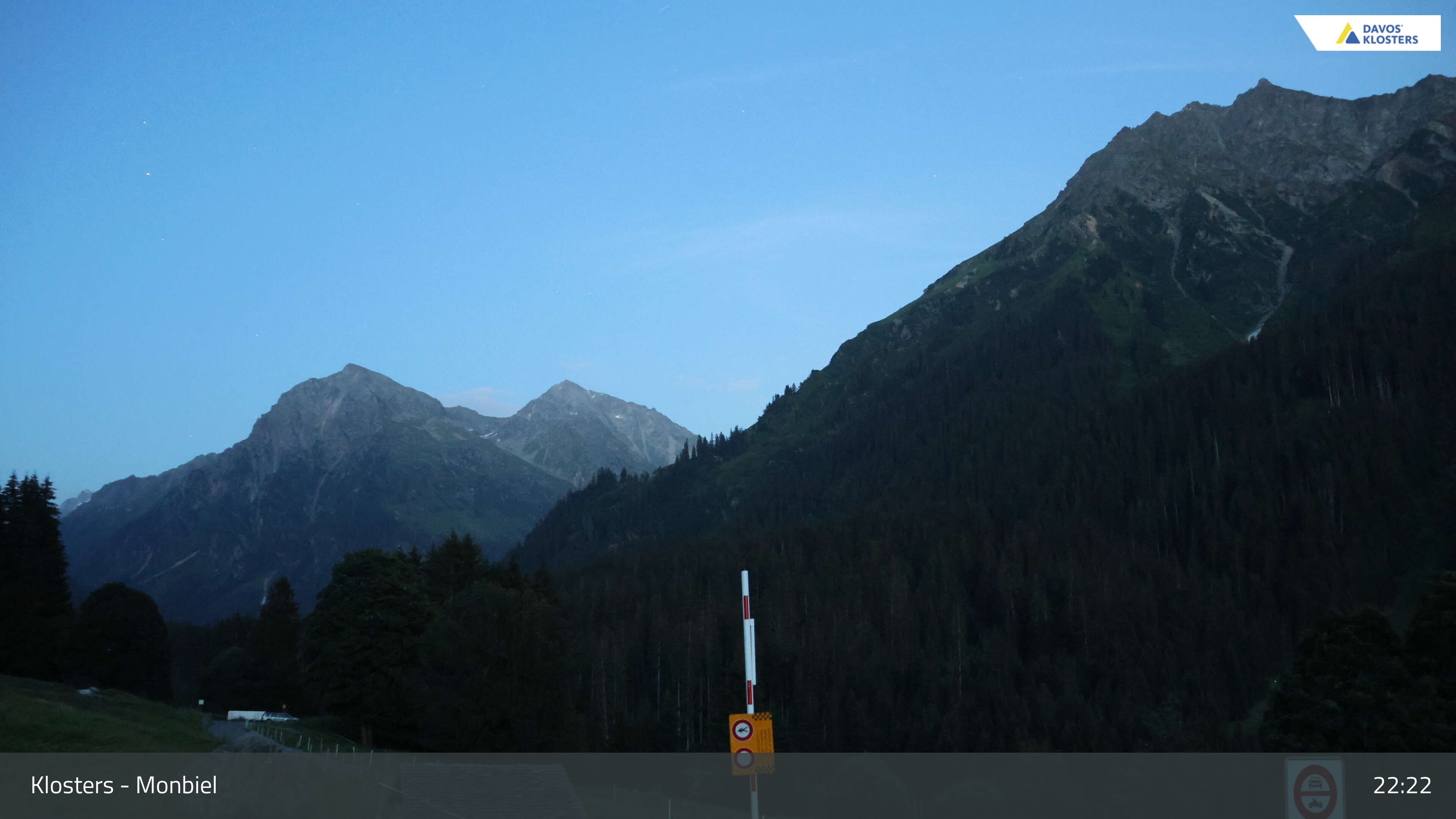 Klosters Dorf: Klosters - Monbiel Parkplatz