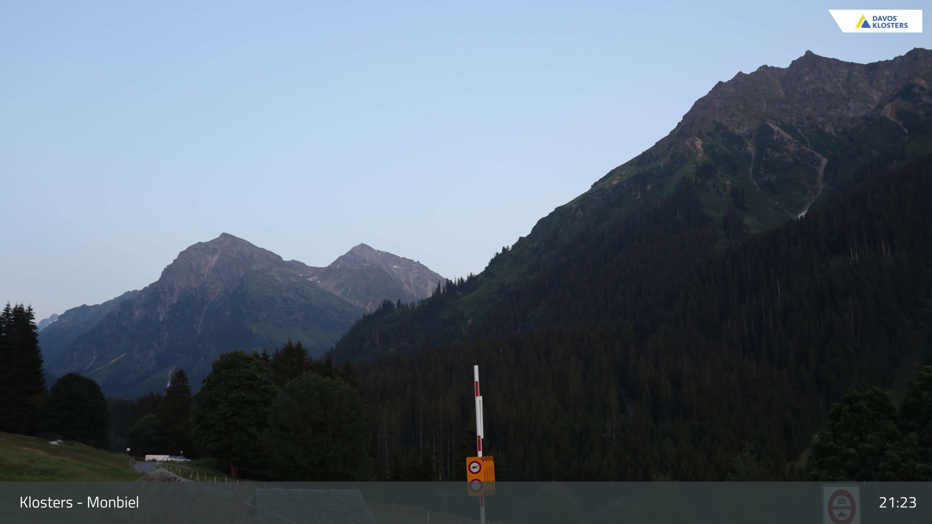 Klosters Dorf: Klosters - Monbiel Parkplatz
