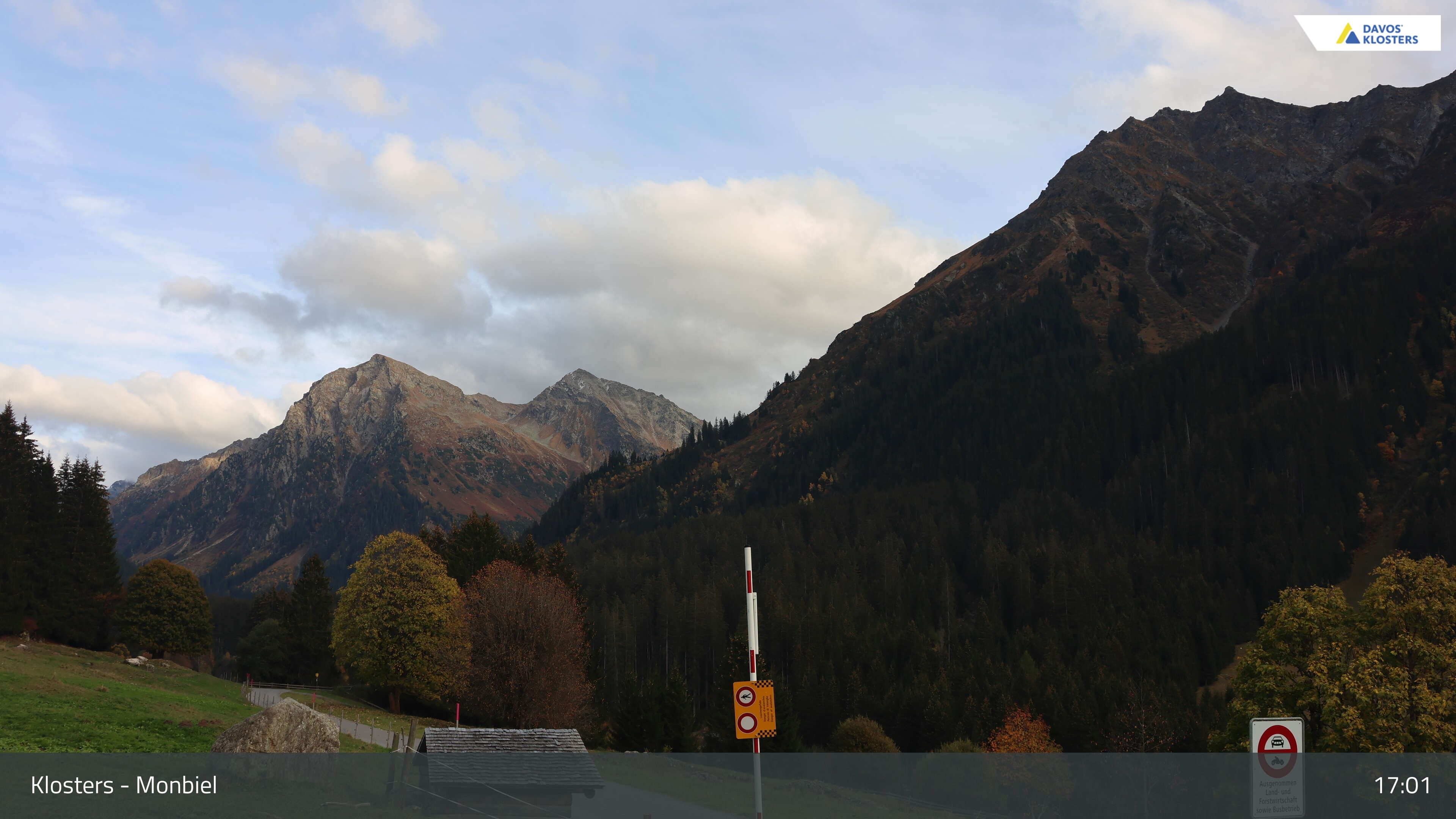 Klosters Dorf: Klosters - Monbiel Parkplatz