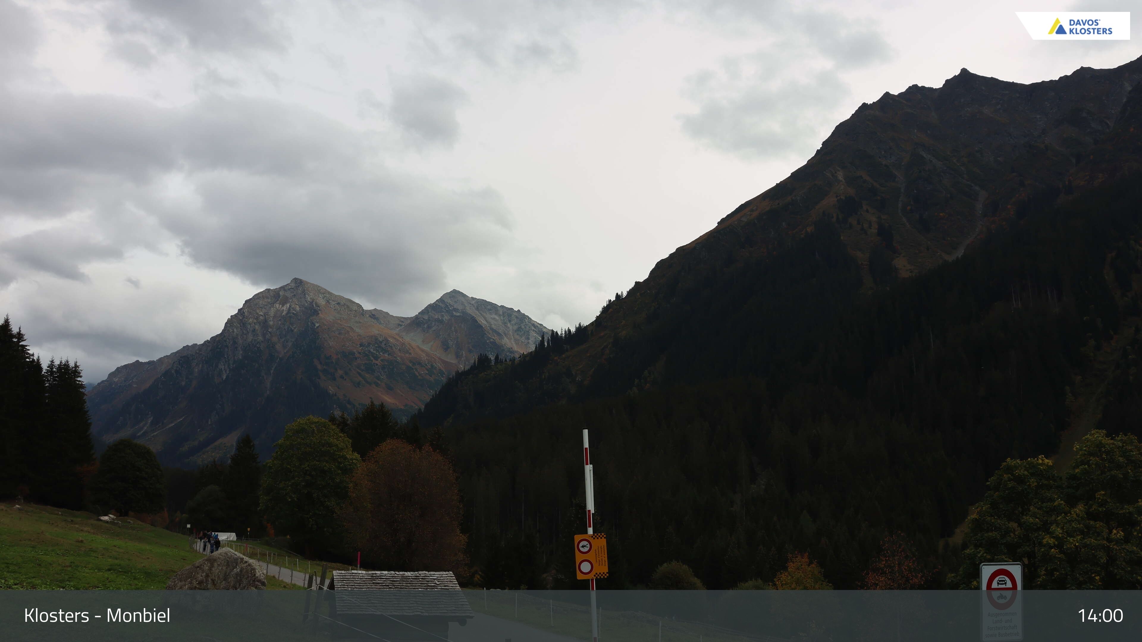 Klosters Dorf: Klosters - Monbiel Parkplatz