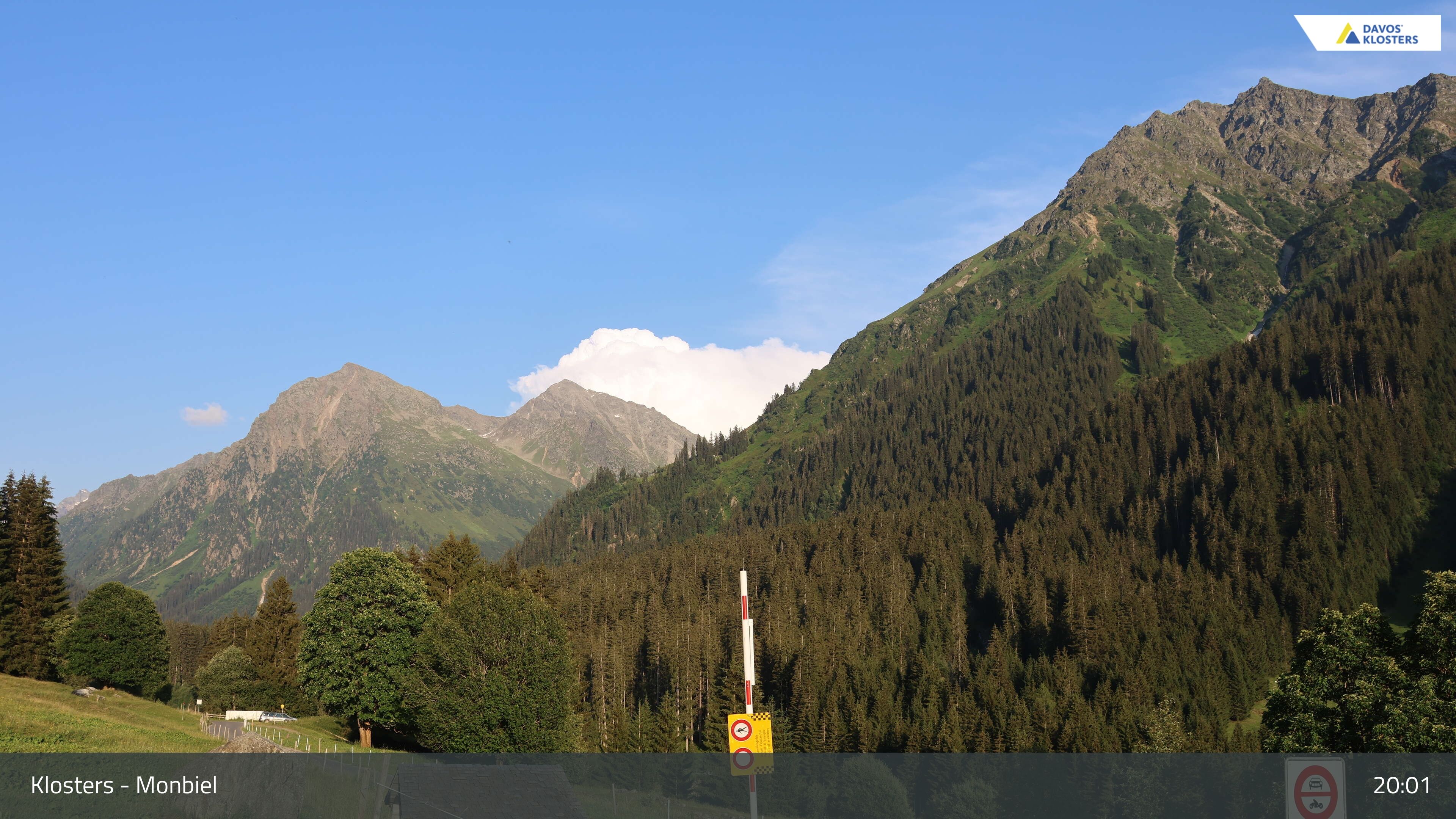 Klosters Dorf: Klosters - Monbiel Parkplatz