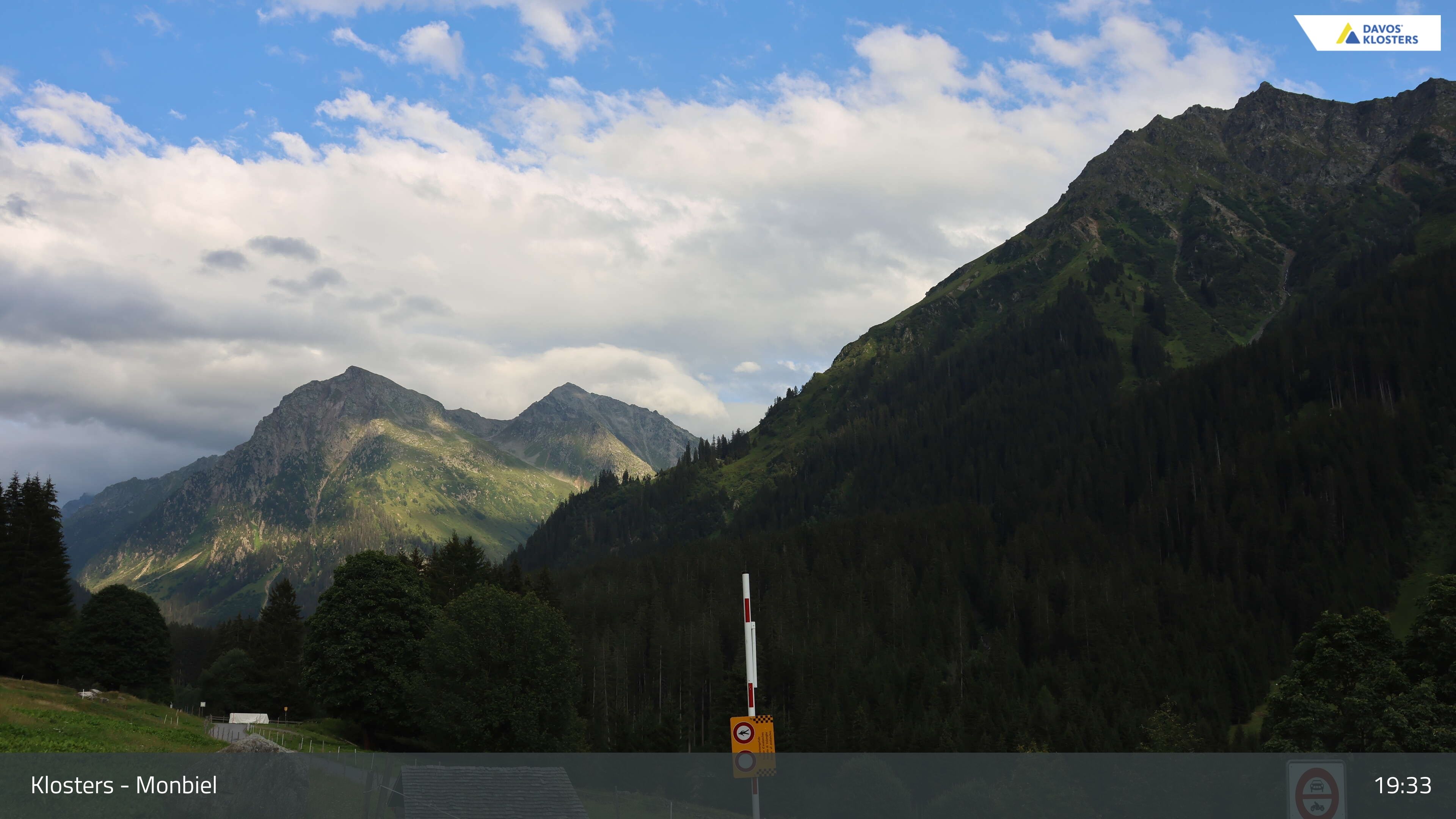 Klosters Dorf: Klosters - Monbiel Parkplatz