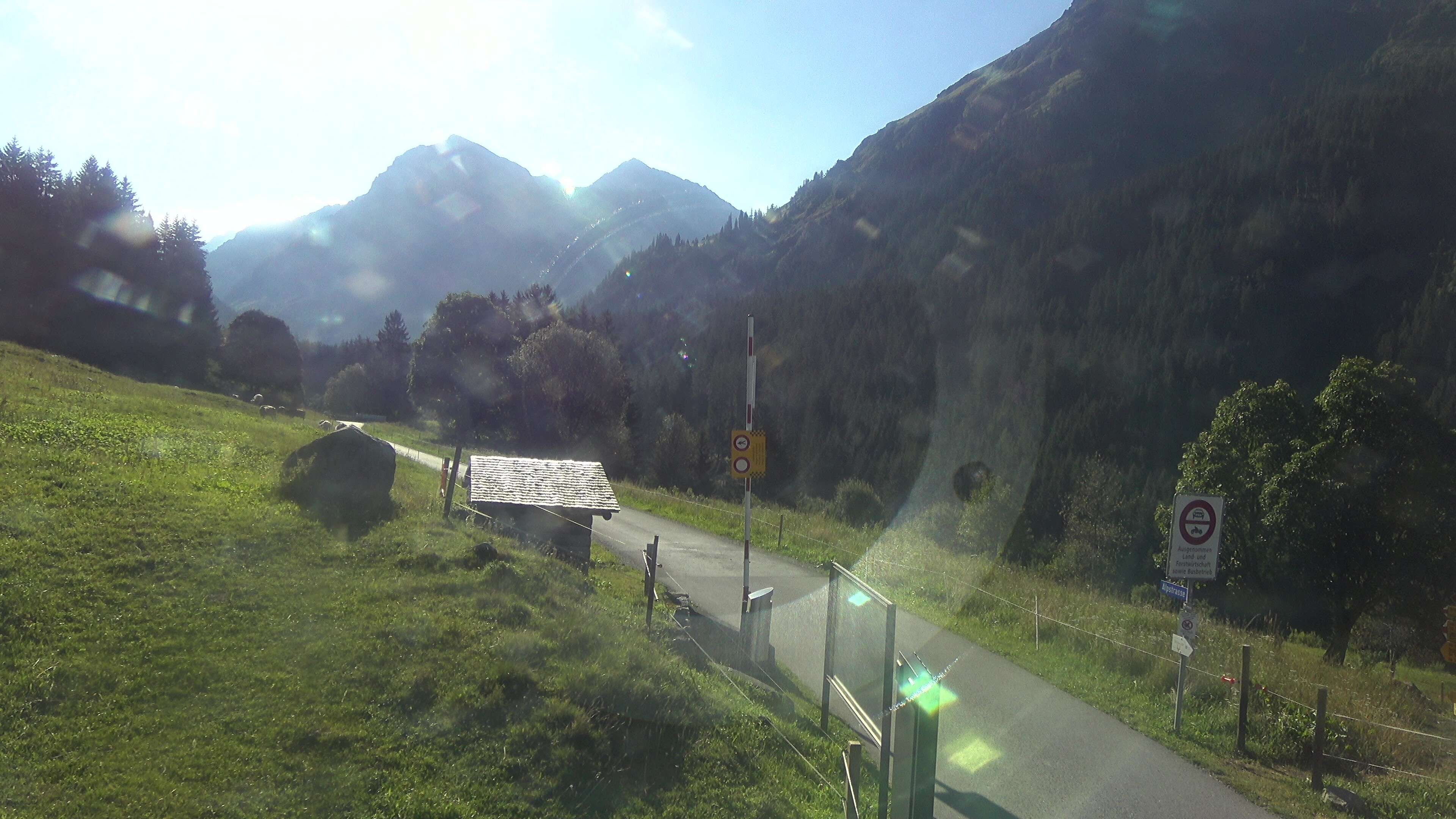 Klosters Dorf: Klosters - Monbiel Parkplatz