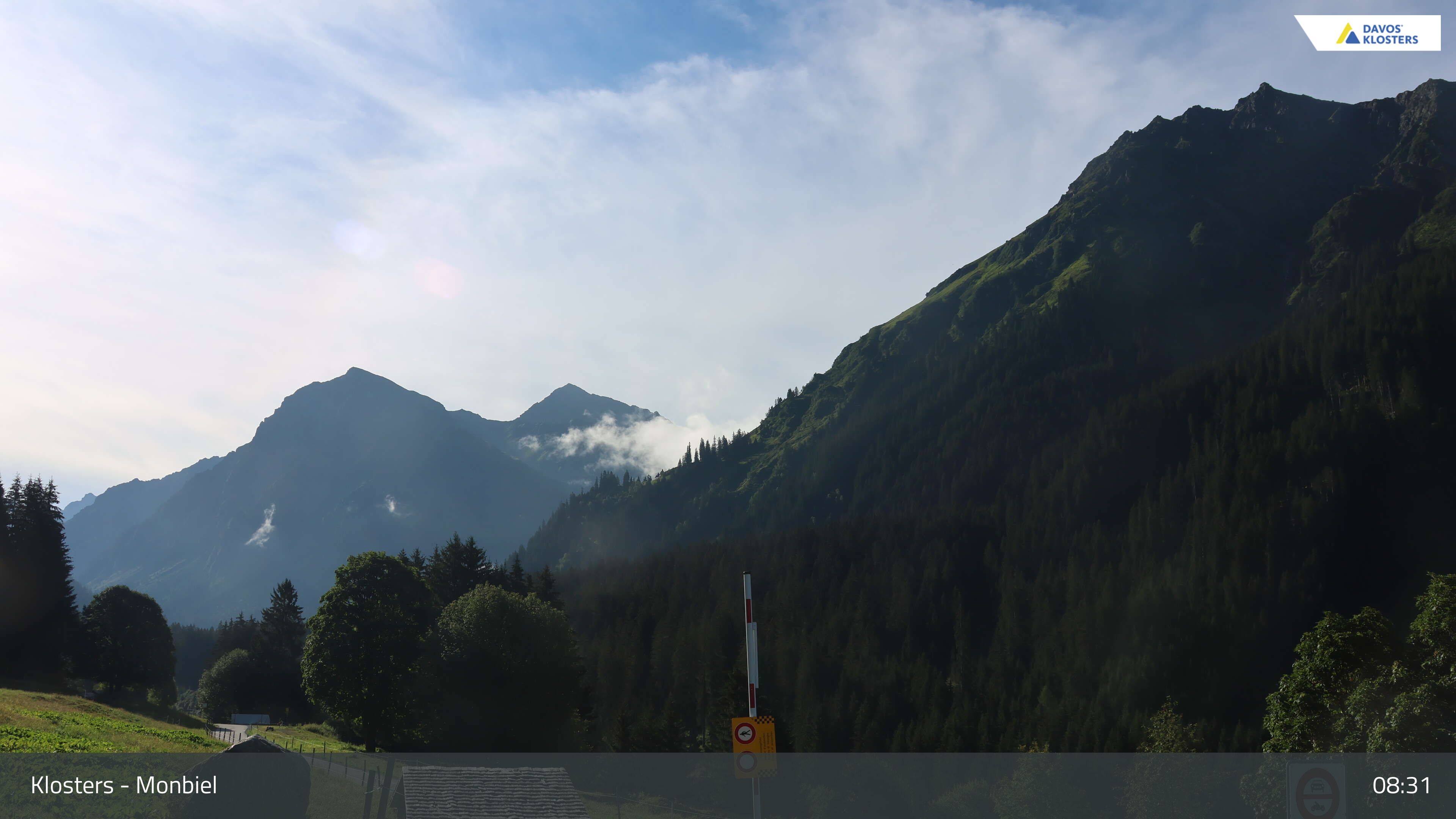 Klosters Dorf: Klosters - Monbiel Parkplatz