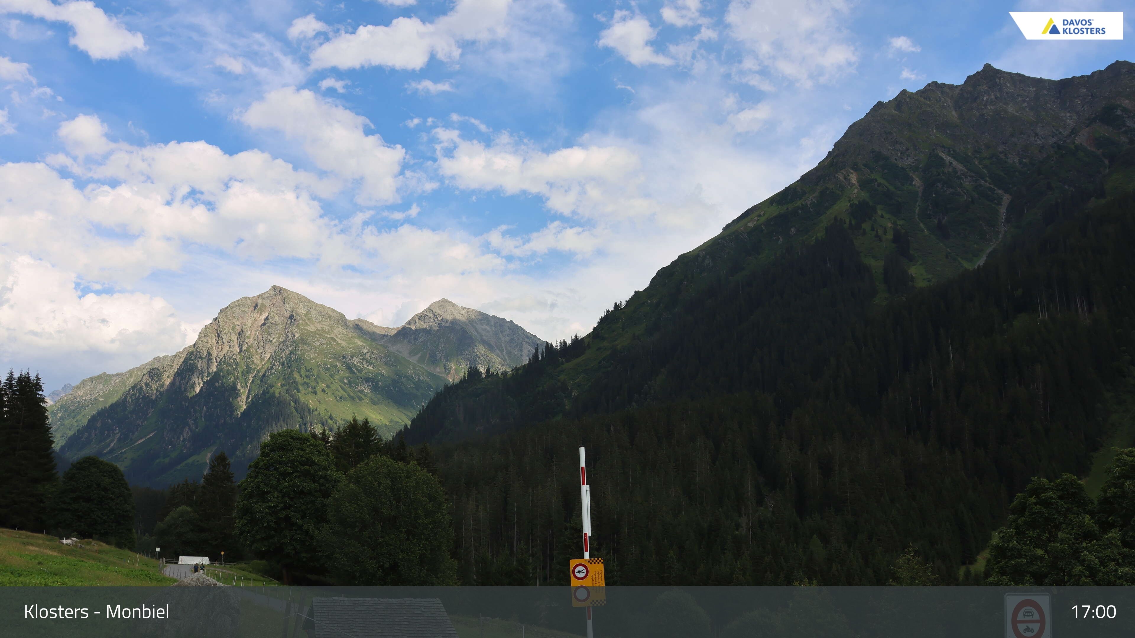 Klosters Dorf: Klosters - Monbiel Parkplatz