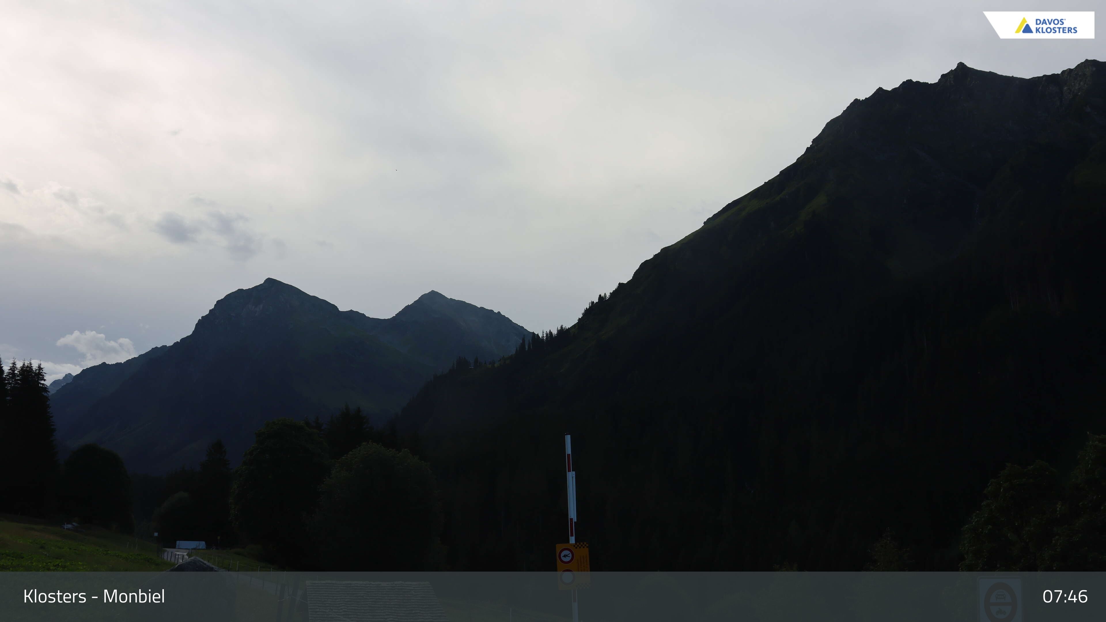 Klosters Dorf: Klosters - Monbiel Parkplatz