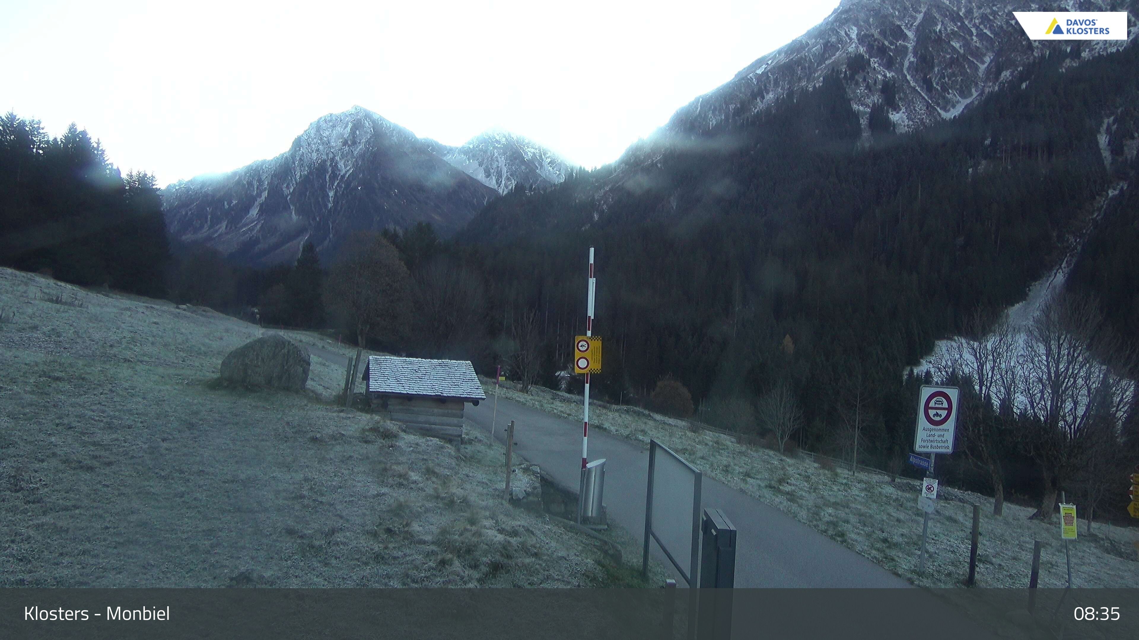 Klosters Dorf: Klosters - Monbiel Parkplatz