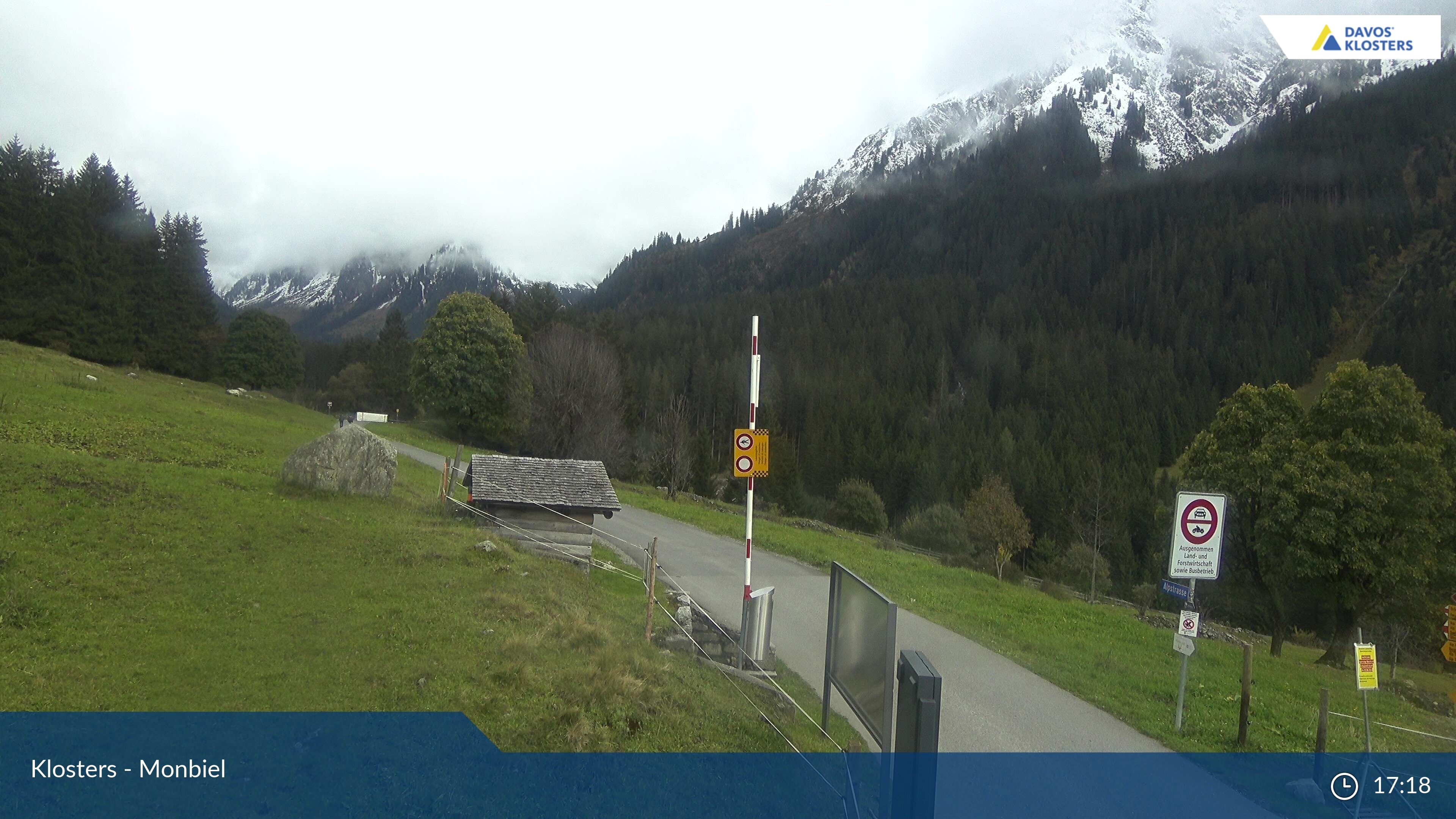 Klosters Dorf: Klosters - Monbiel Parkplatz