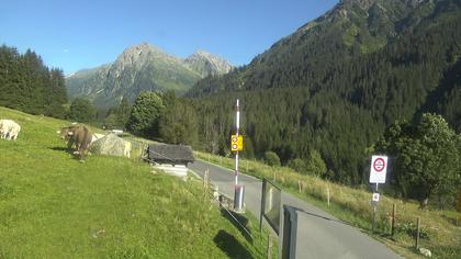 Klosters Dorf: Klosters - Monbiel Parkplatz