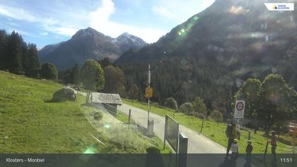 Klosters Dorf: Klosters - Monbiel Parkplatz