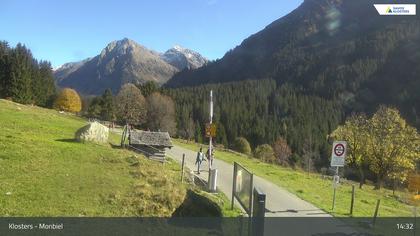 Klosters Dorf: Klosters - Monbiel Parkplatz