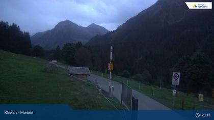 Klosters Dorf: Klosters - Monbiel Parkplatz