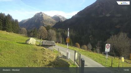 Klosters Dorf: Klosters - Monbiel Parkplatz