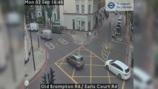 Traffic Cam London: Old Brompton Rd - Earls Court Rd