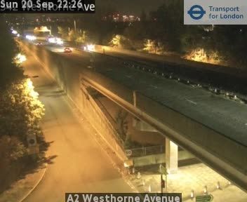 Traffic Cam London Borough of Bexley: A2 Westhorne Avenue