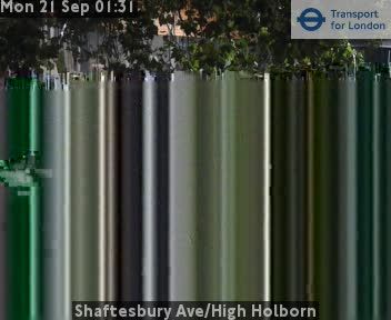Traffic Cam London: Shaftesbury Ave/High Holborn