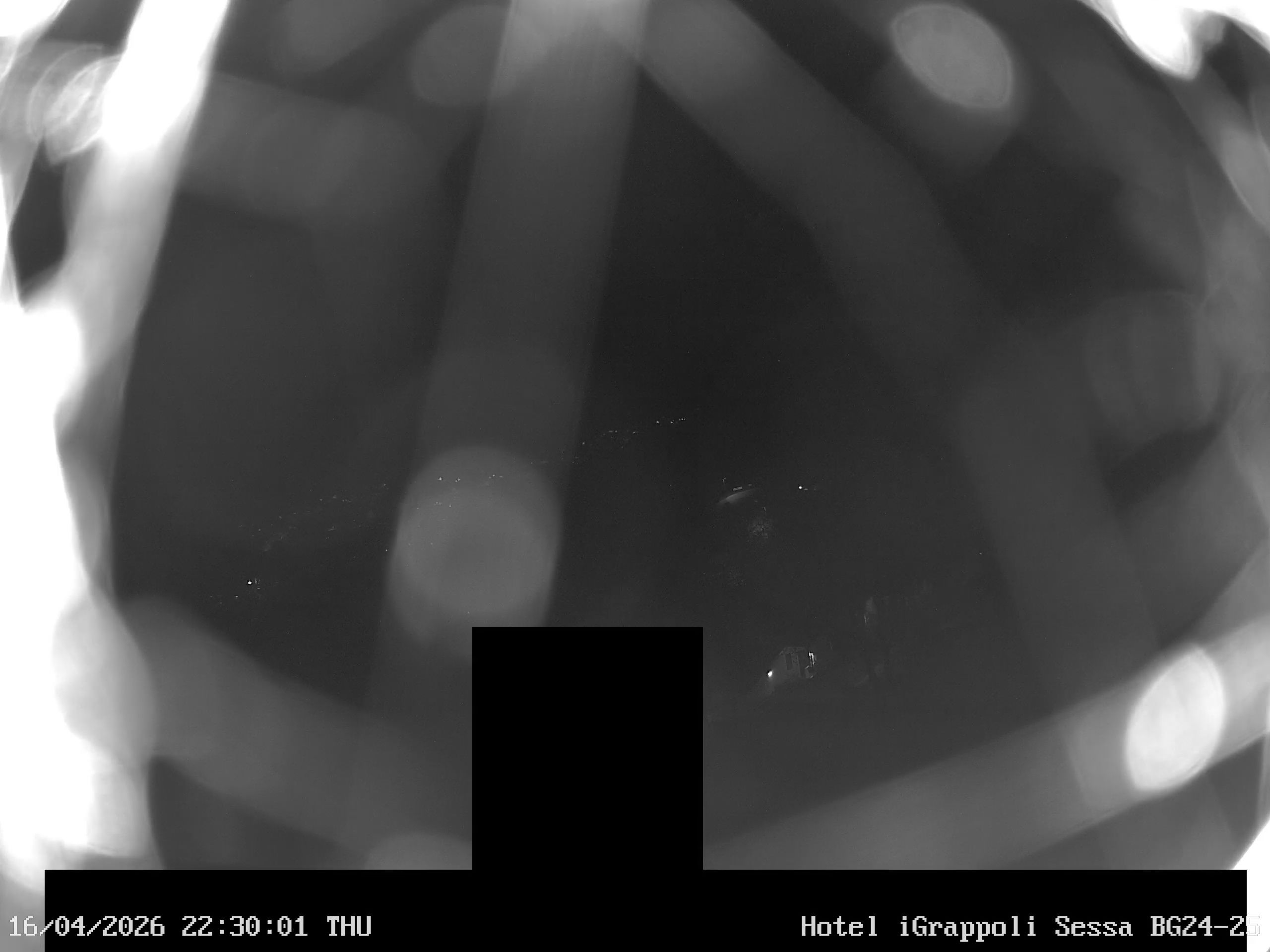 Sessa › Südwesten: Hotel I Grappoli - 6997 - Switzerland: Monte Sette Termini (r.), Monte Mezzano (l.), Tresa Valley & River running from Ponte Tresa to Luino