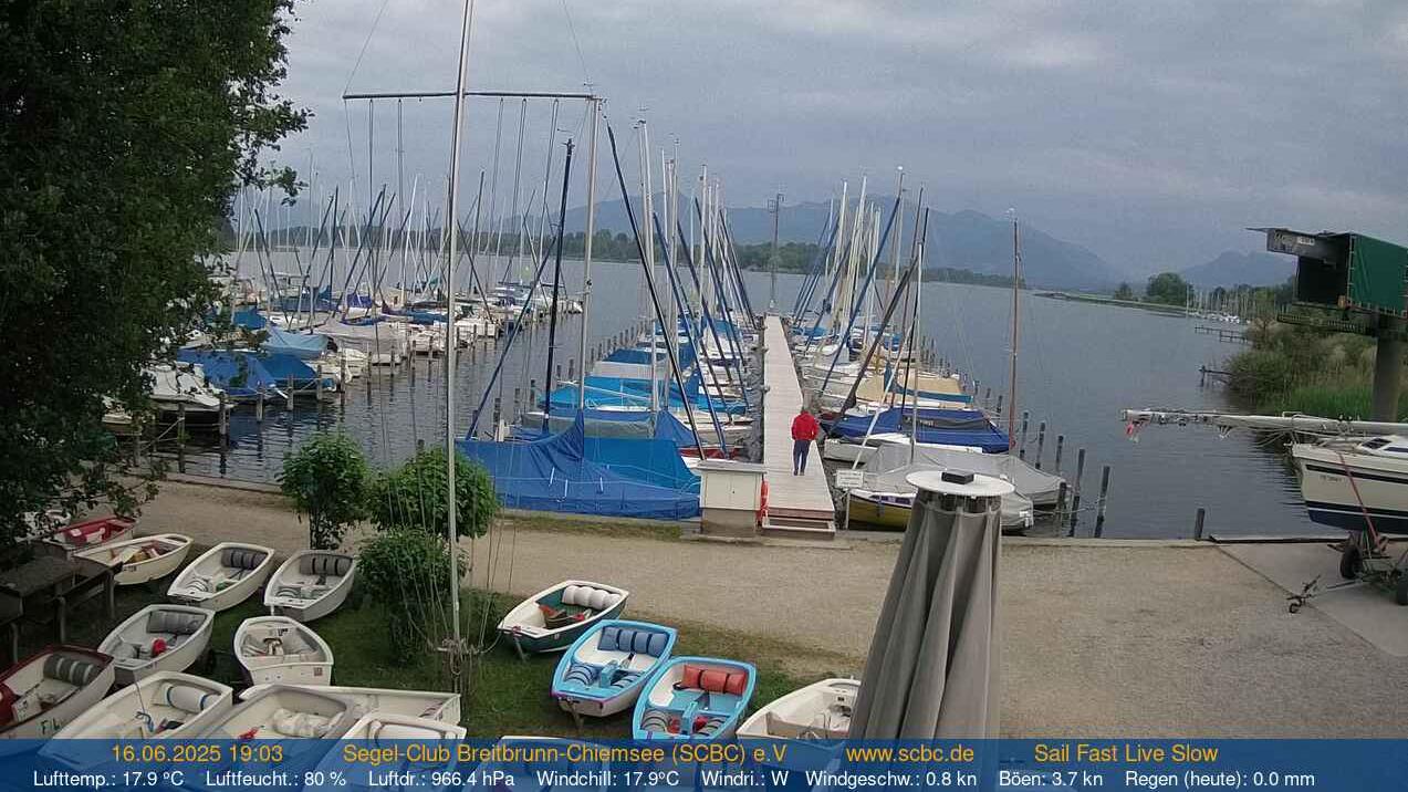 Prien Am Chiemsee harbor Webcam