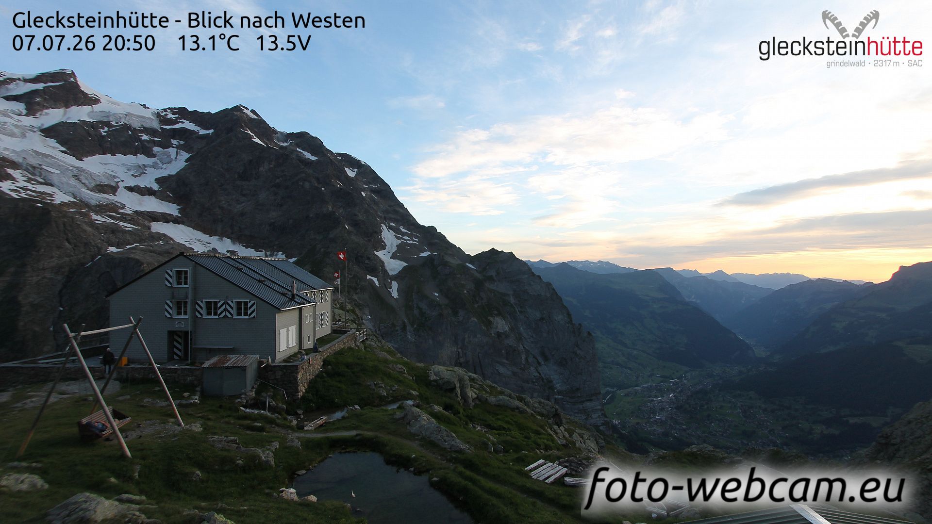 Grindelwald › Westen: Glecksteinhütte