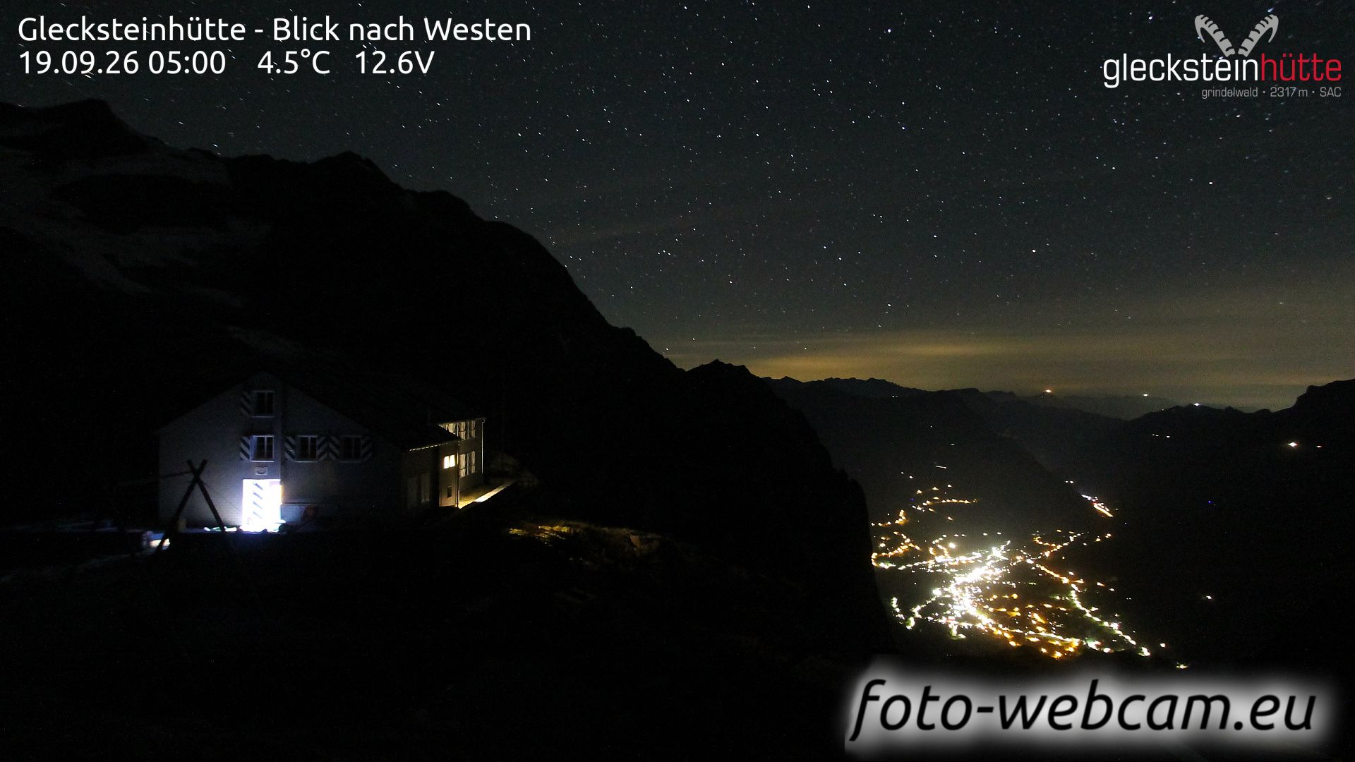 Grindelwald › Westen: Glecksteinhütte