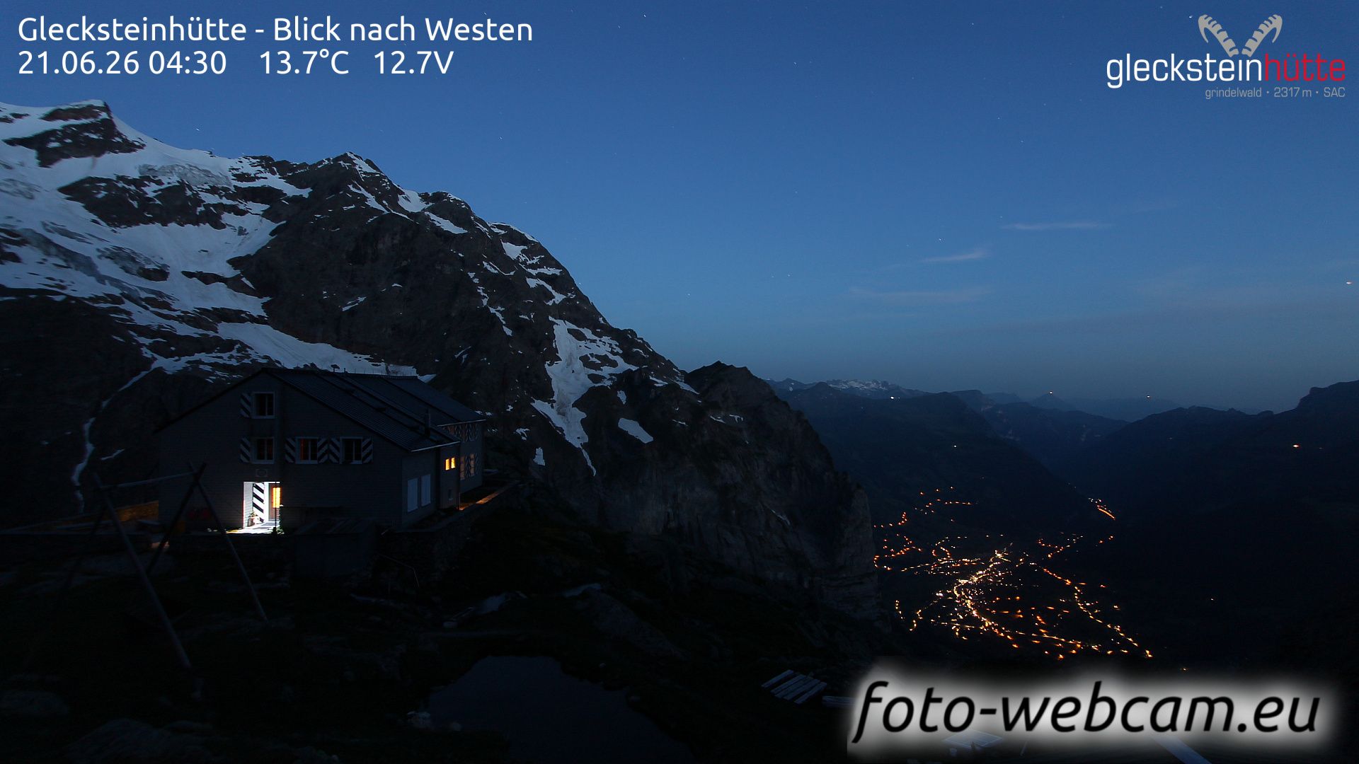 Grindelwald › Westen: Glecksteinhütte
