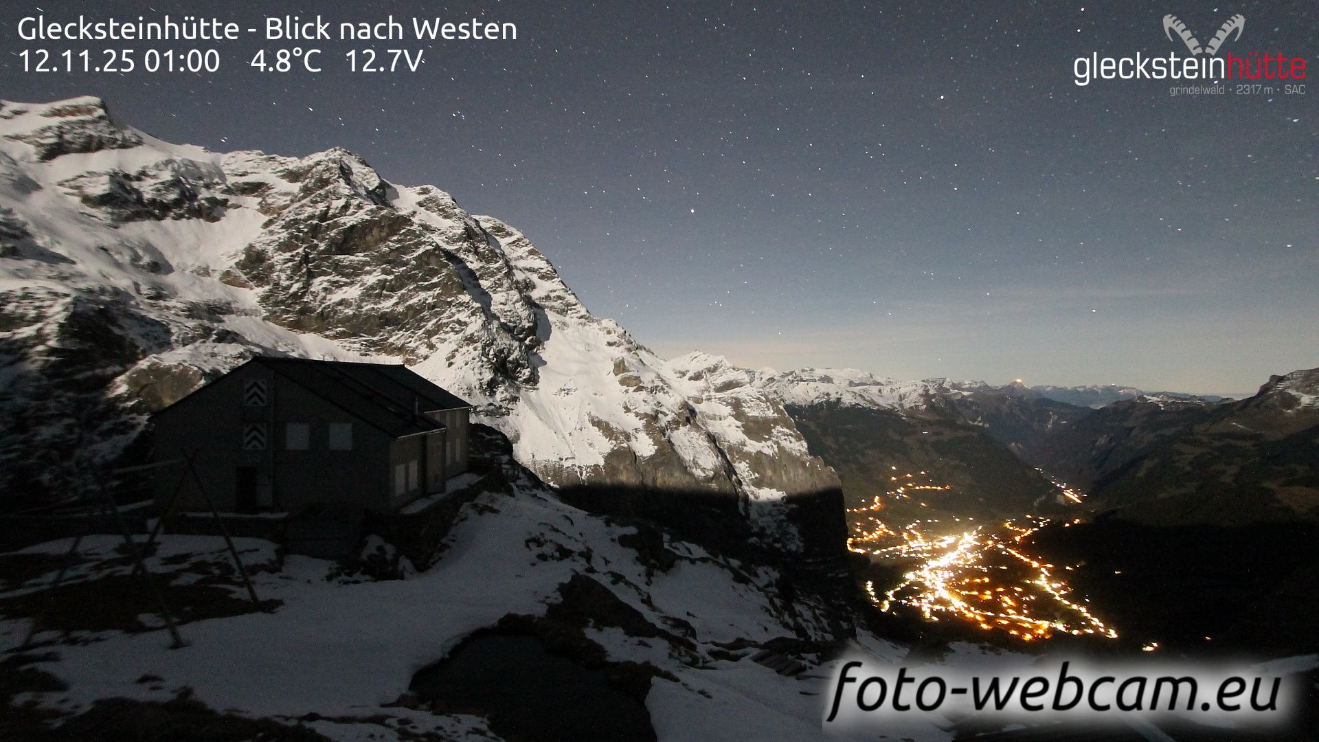 Grindelwald › West: Glecksteinhütte
