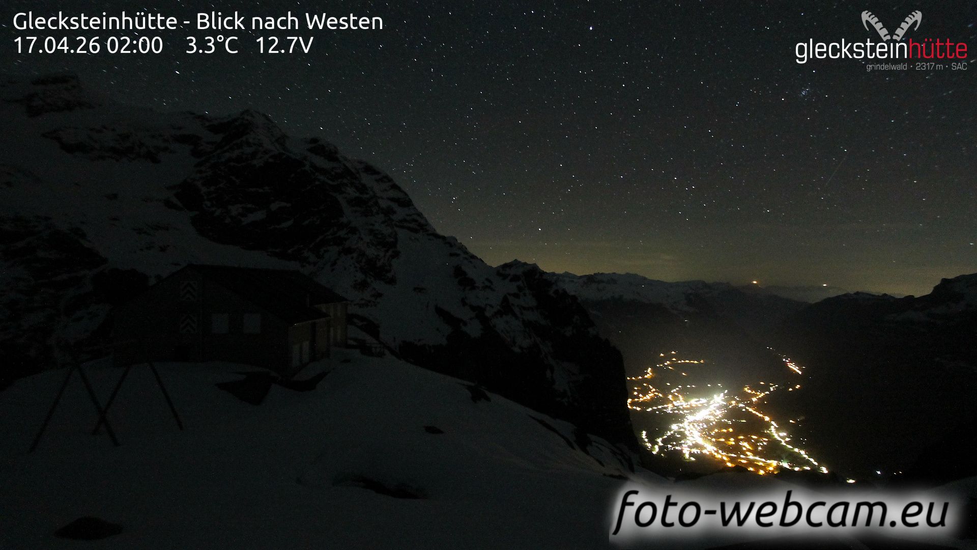 Grindelwald › Westen: Glecksteinhütte