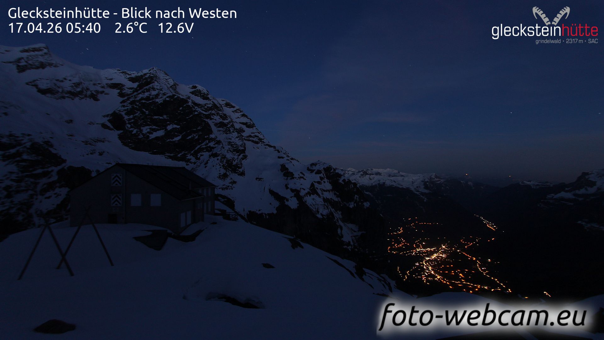 Grindelwald › Westen: Glecksteinhütte