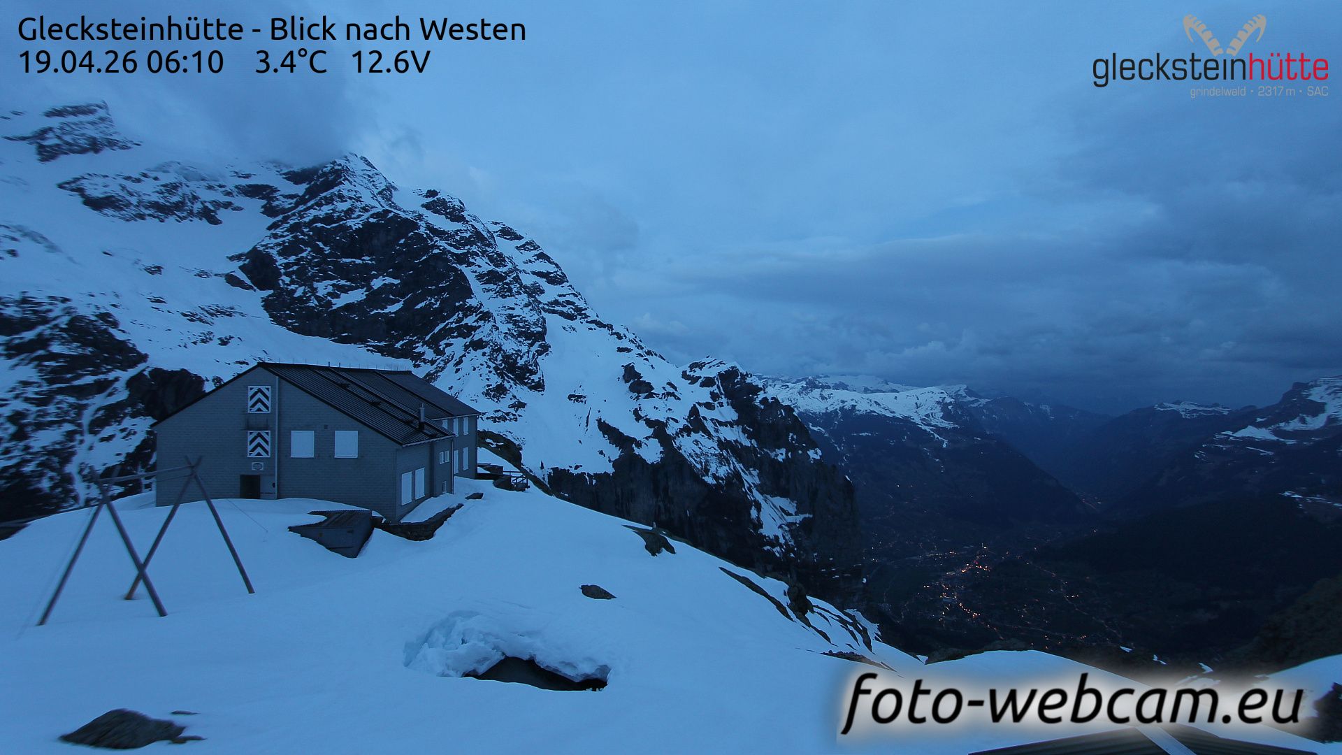 Grindelwald › Westen: Glecksteinhütte