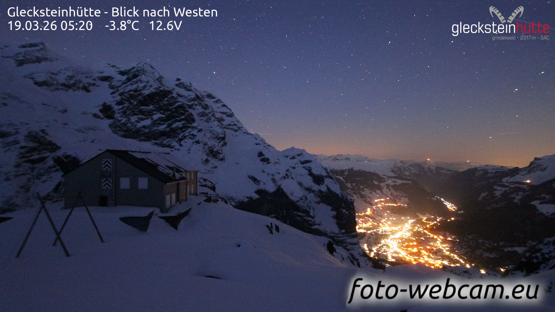 Grindelwald › Westen: Glecksteinhütte
