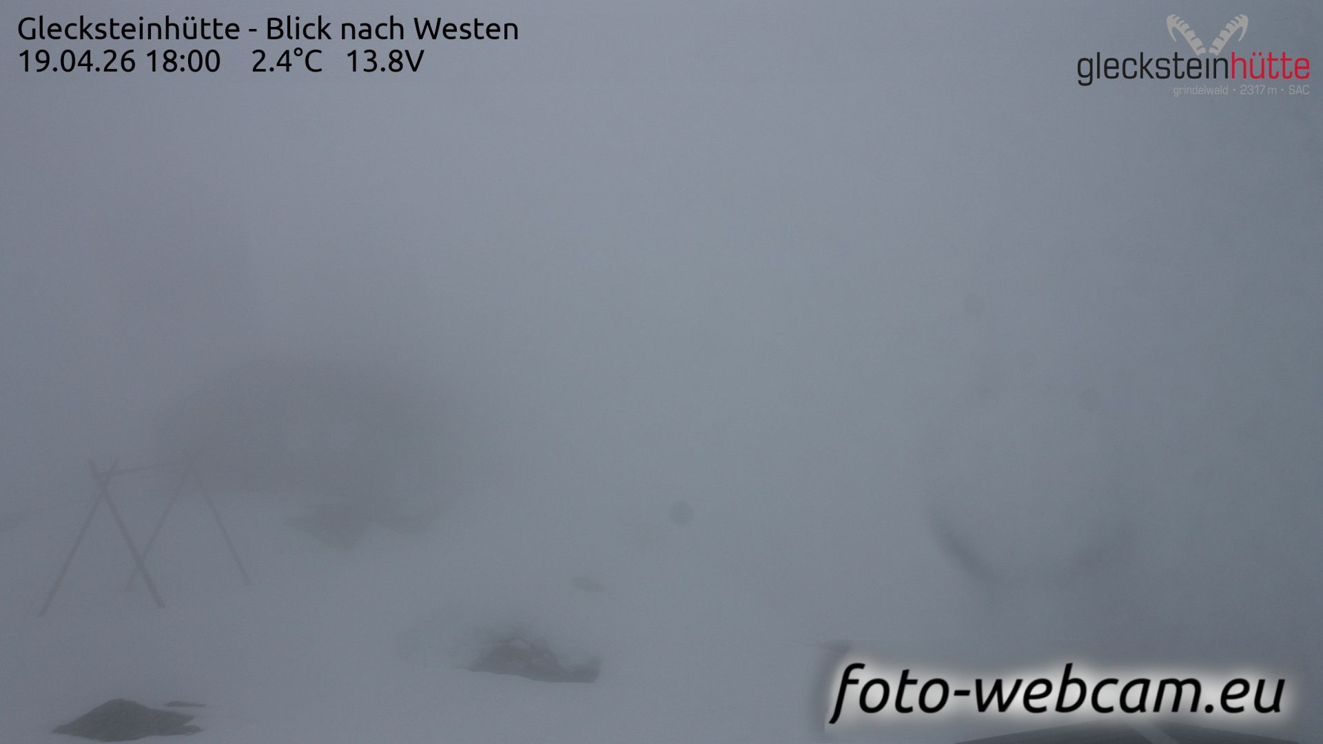 Grindelwald › Westen: Glecksteinhütte