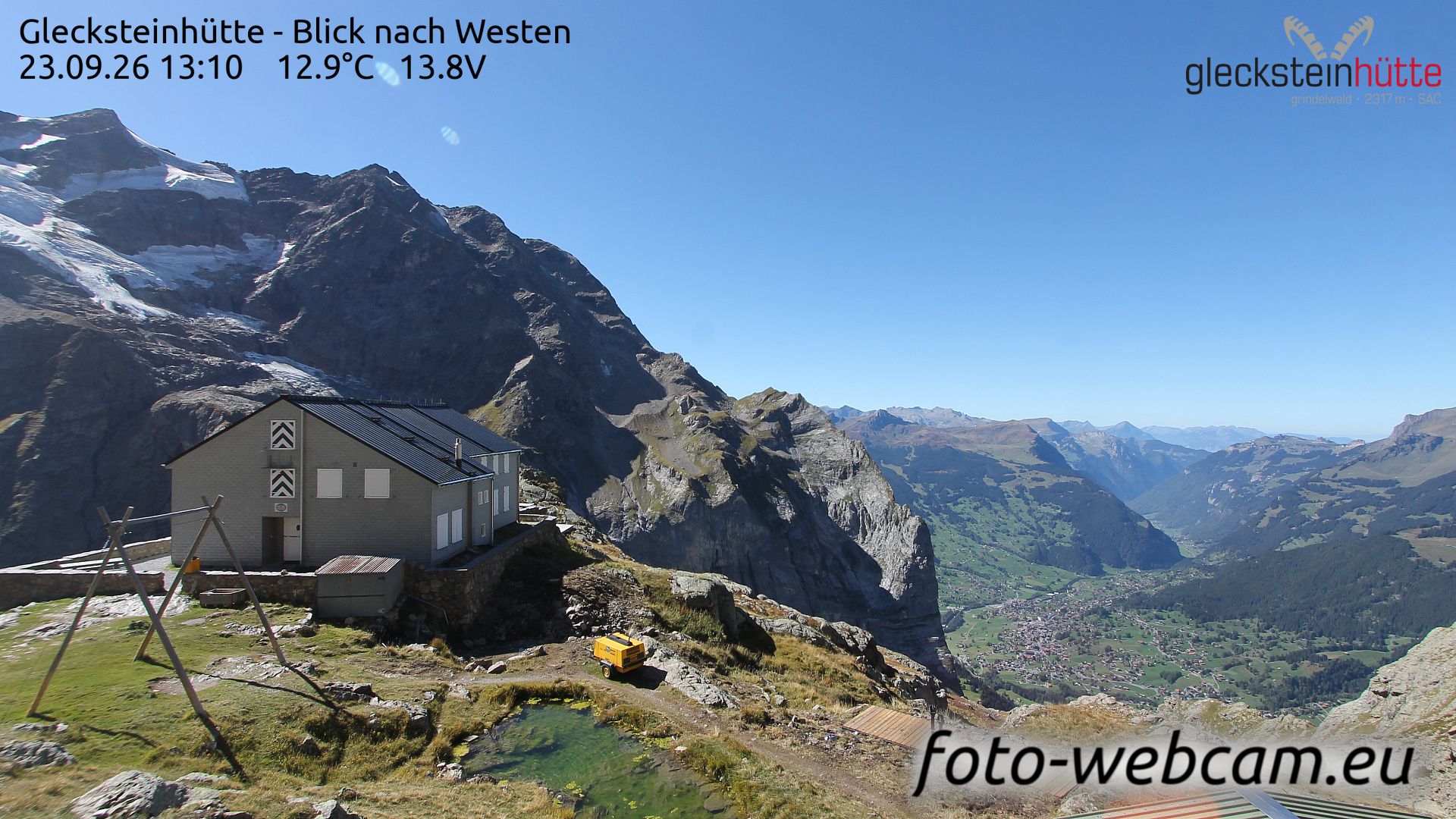 Grindelwald › Westen: Glecksteinhütte