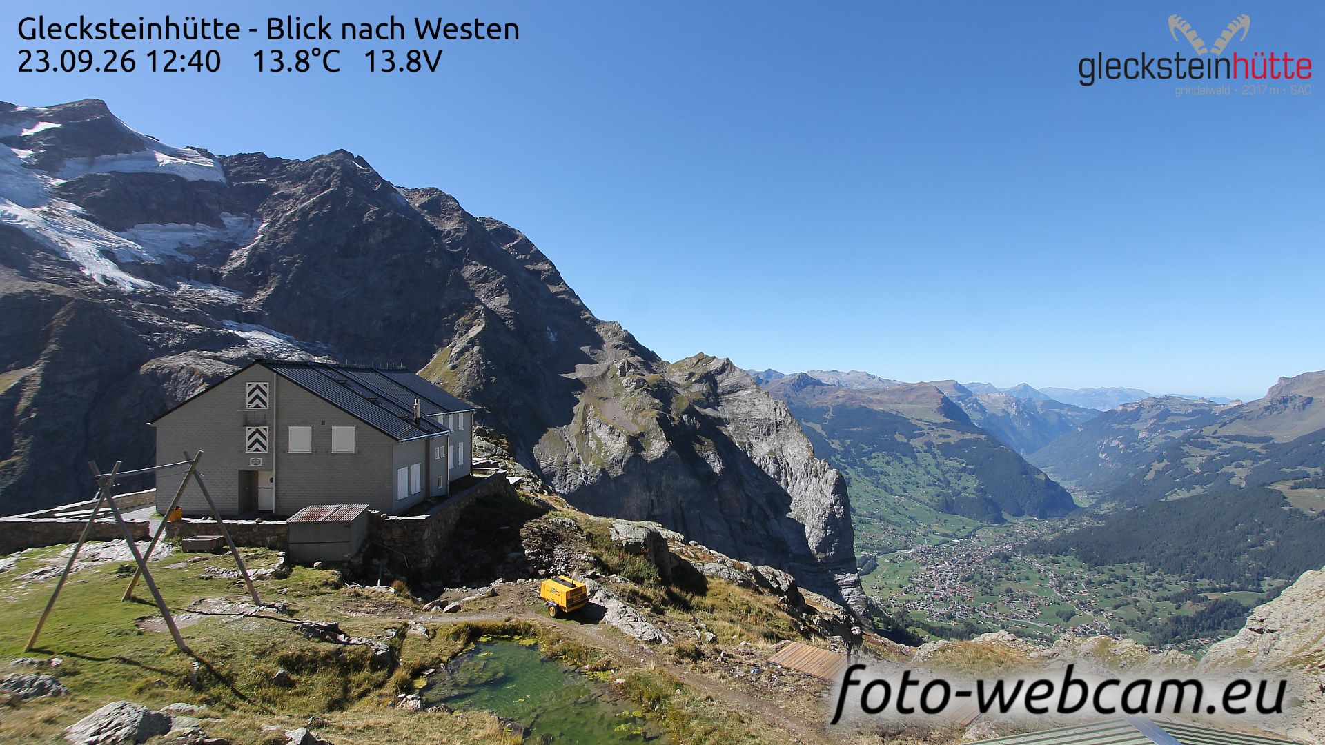 Grindelwald › Westen: Glecksteinhütte