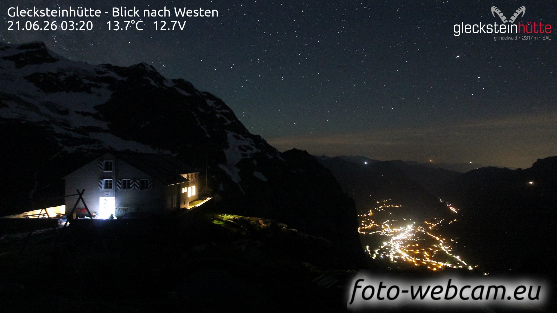 Grindelwald › Westen: Glecksteinhütte