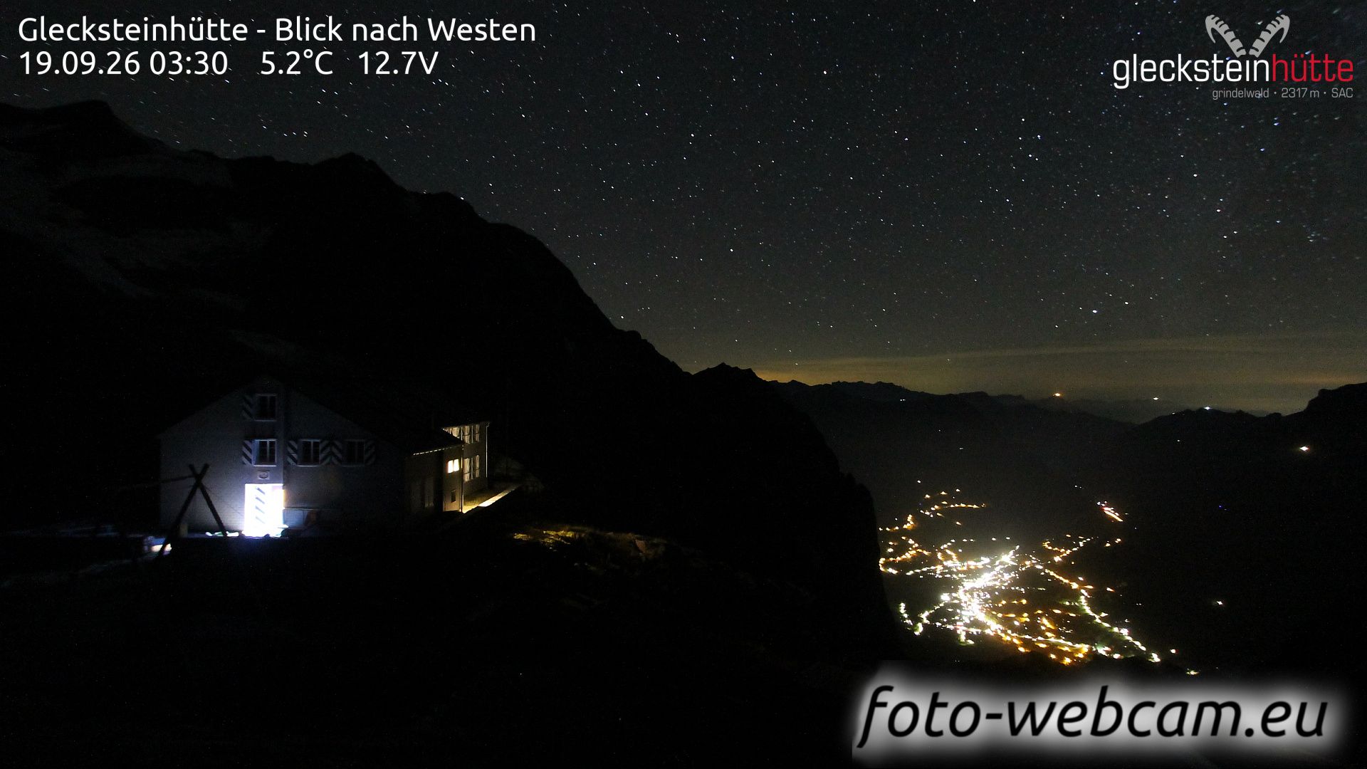 Grindelwald › Westen: Glecksteinhütte