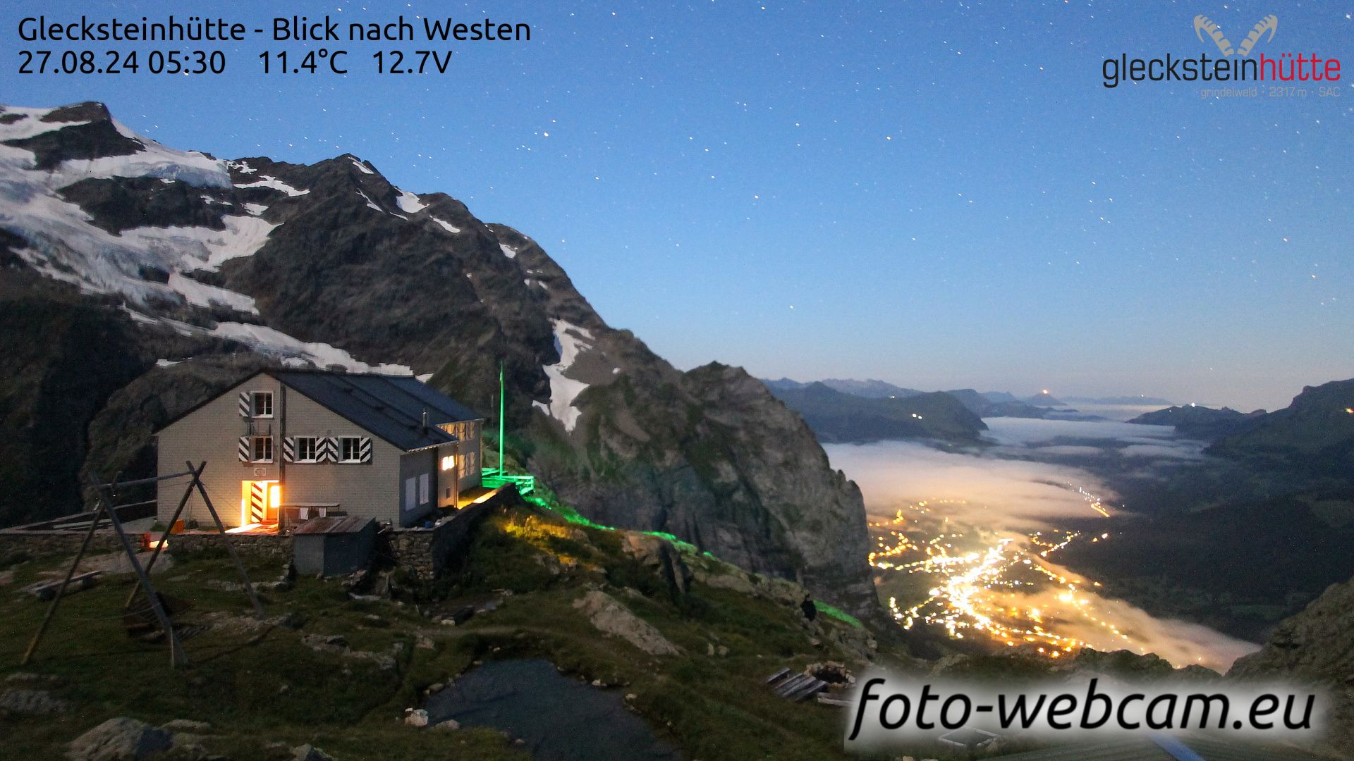 Grindelwald › West: Glecksteinhütte