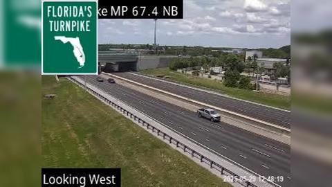 Traffic Cam Coconut Creek Park: Tpke MM 67.4 N of Coconut Crk Pkwy