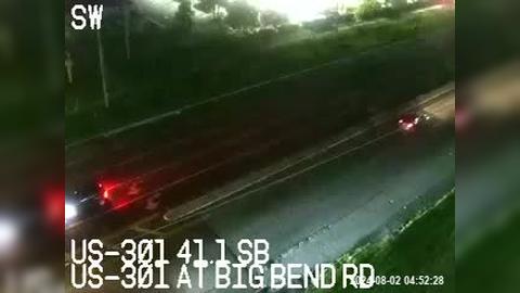 Traffic Cam Riverview: US-301 at Big Bend Rd