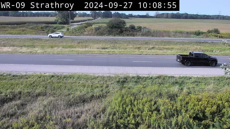 Traffic Cam Strathroy-Caradoc: Highway 402 near Inadale Drive