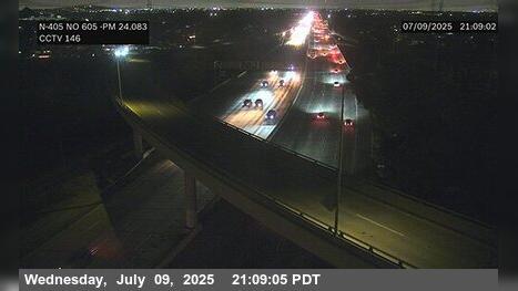 Traffic Cam Seal Beach › North: I-405 : North of I-605