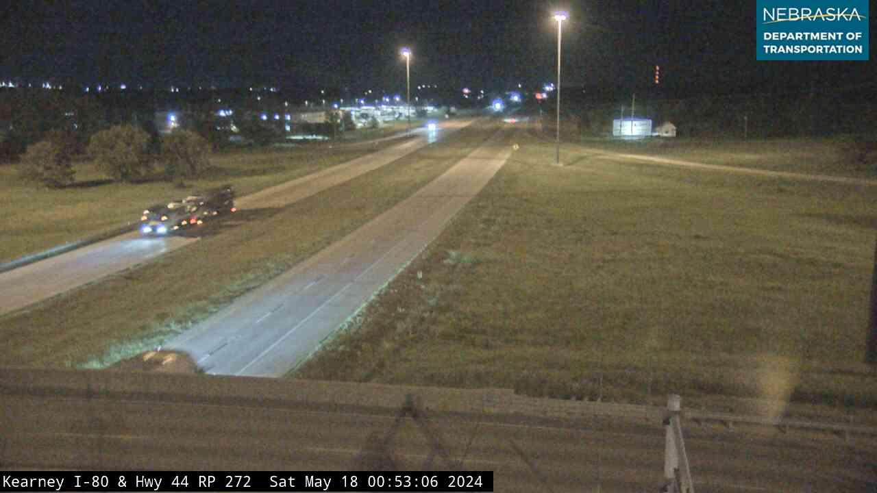 Traffic Cam Kearney: I-80 - Exit 272: Interstate View