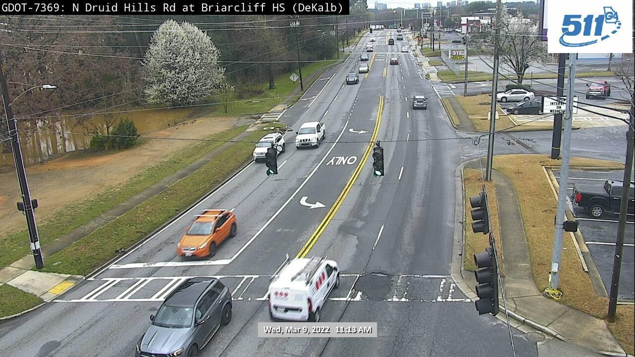 Traffic Cam North Druid Hills: DEK-CAM-